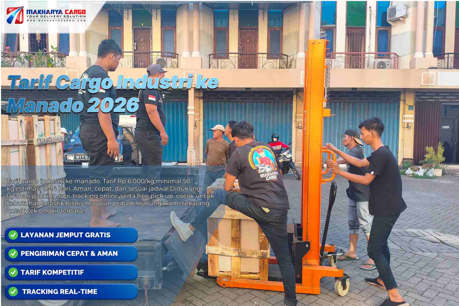 Tarif Cargo Industri ke Manado untuk Pengiriman Barang Skala Besar dan Efisien 6 tarif cargoo industri ke manado