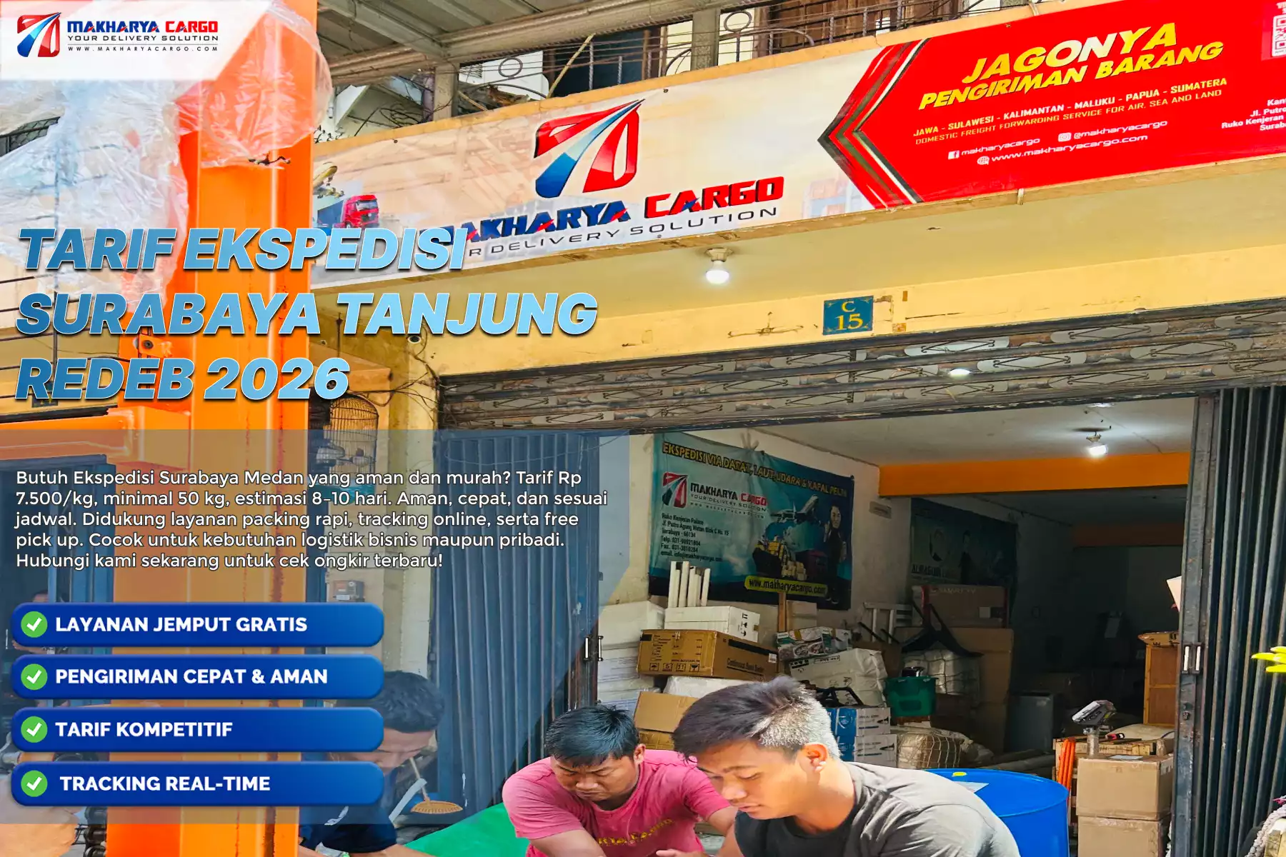 Tarif Ekspedisi Surabaya Tanjung Redeb Terbaru dan Faktor Penentu Ongkir 5 tarif ekspedisi surabaya tanjung redeb