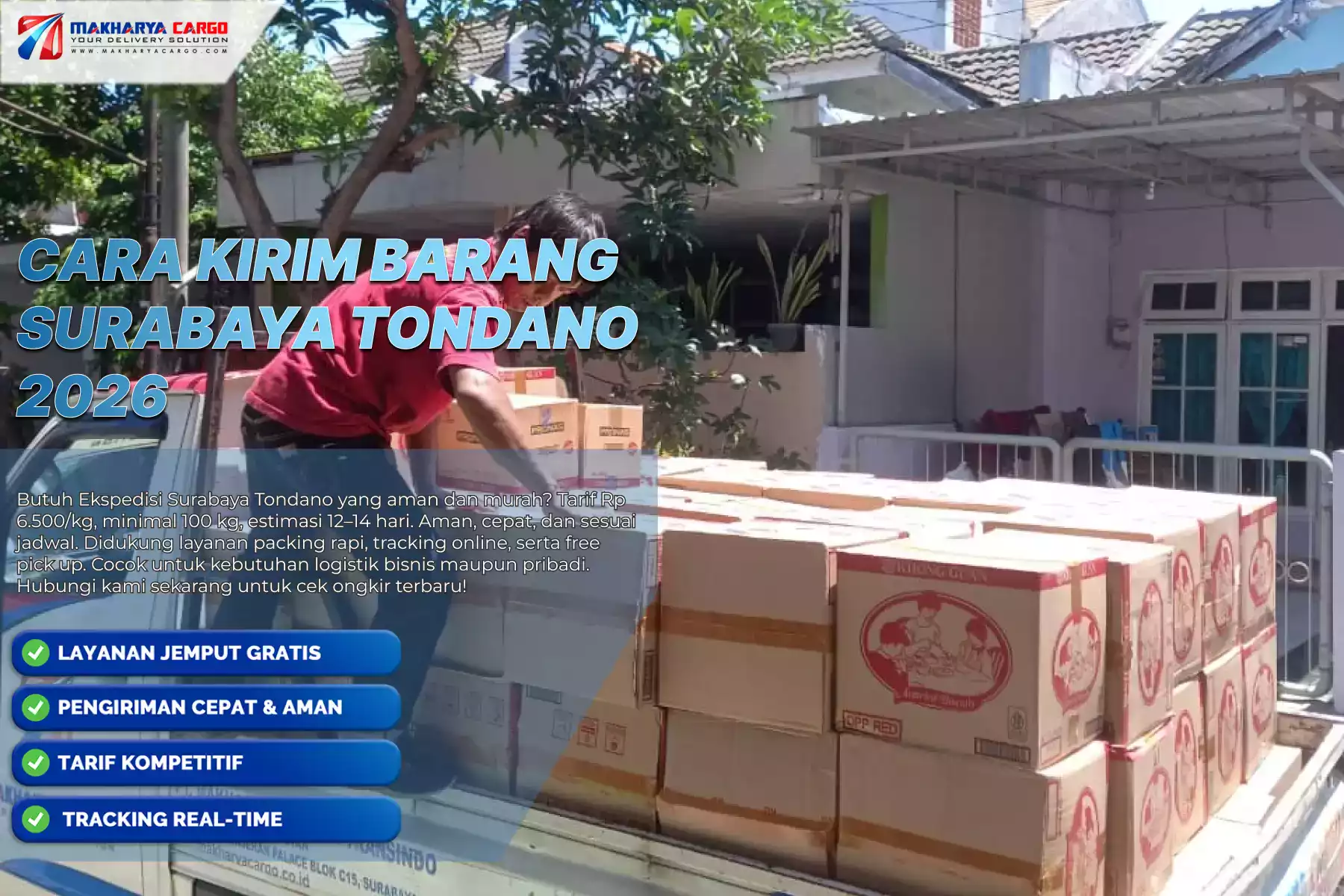 Cara Kirim Barang Surabaya Tondano