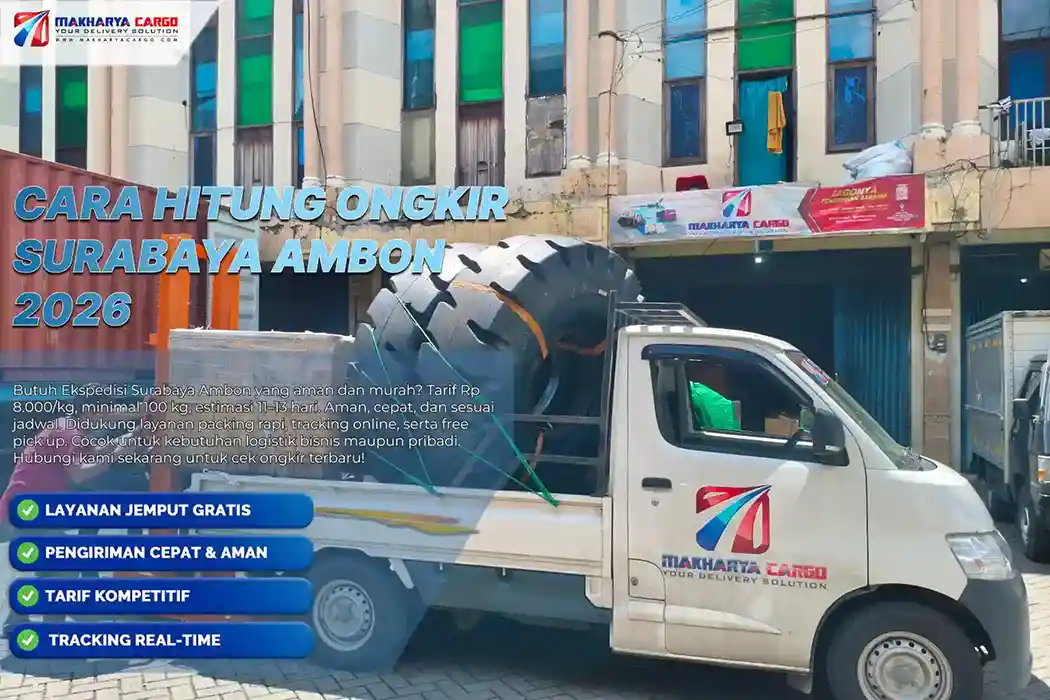 Cara Menghitung Ongkir Surabaya Ambon