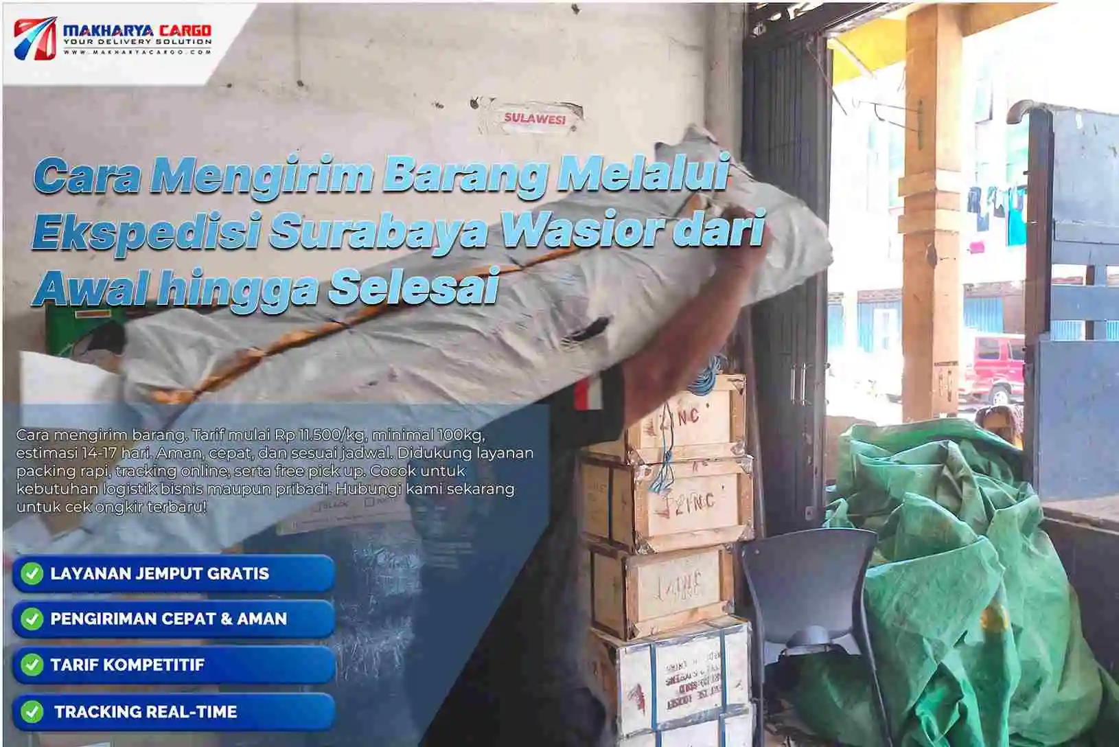 cara mengirim barang