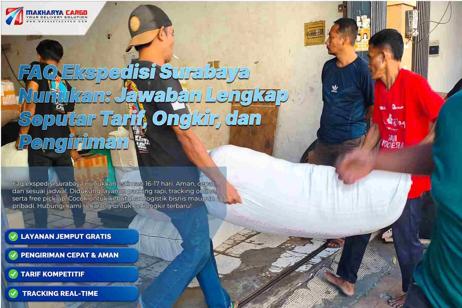 faq ekspedisi surabaya nunukan