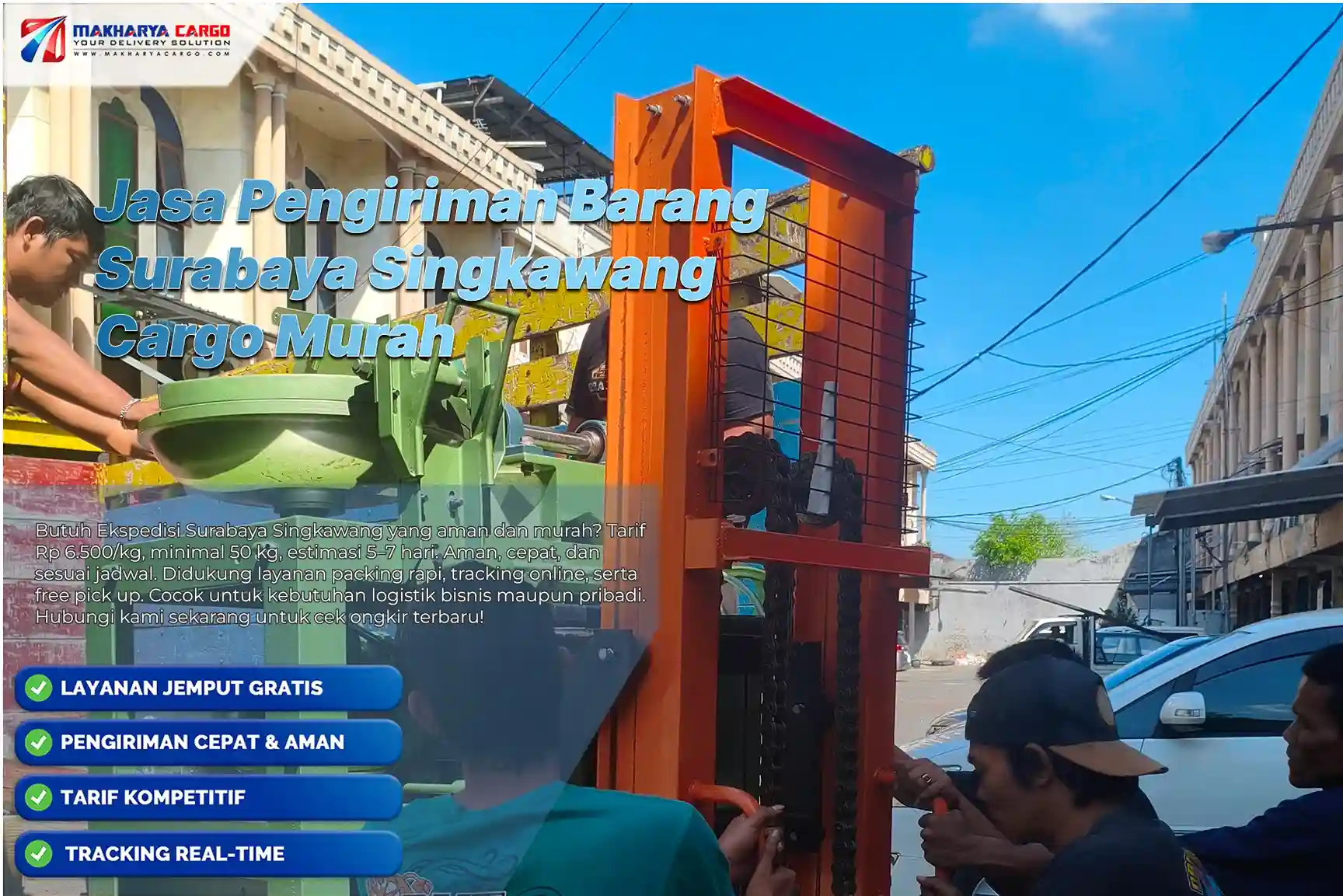 Jasa Pengiriman Barang Surabaya Singkawang Cargo Murah, Aman & Estimasi Cepat 6 Jasa pengiriman barang Surabaya Singkawang dengan layanan cargo murah dan aman