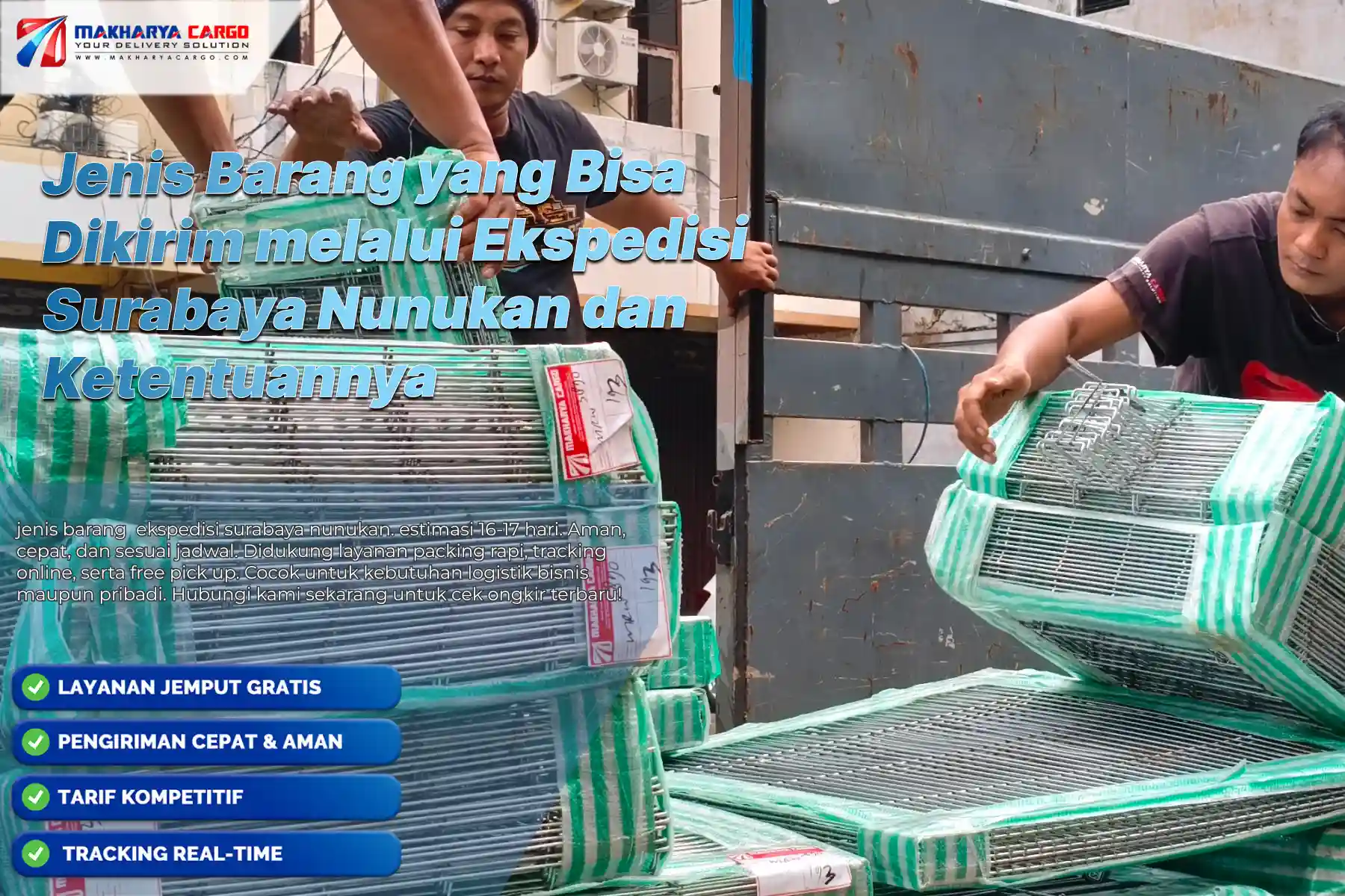 Jenis Barang Ekspedisi Surabaya Nunukan dan Ketentuan Pengirimannya 6 jenis ekspedisi surabaya nunukan