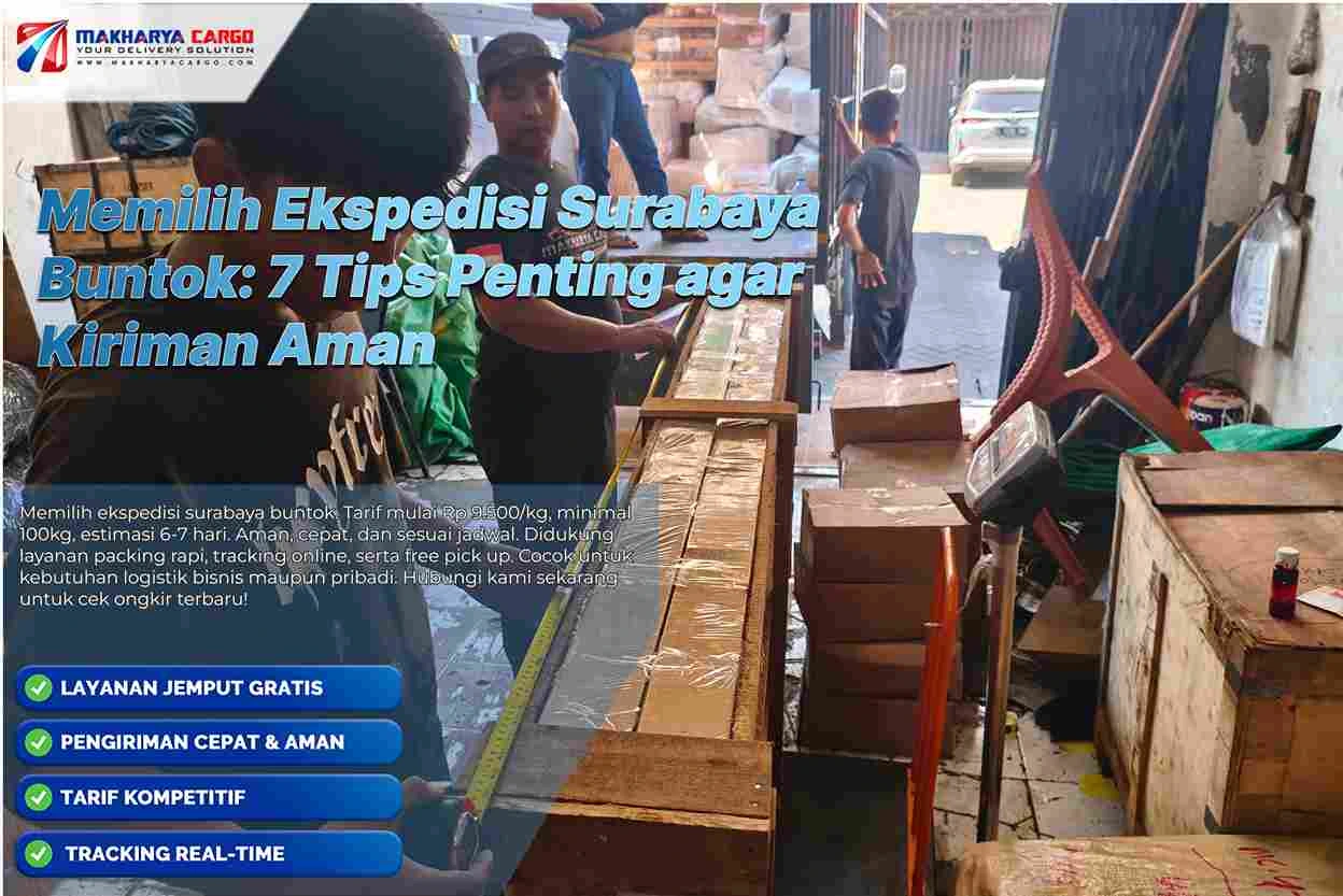 mimilih ekspedisi surabaya buntok