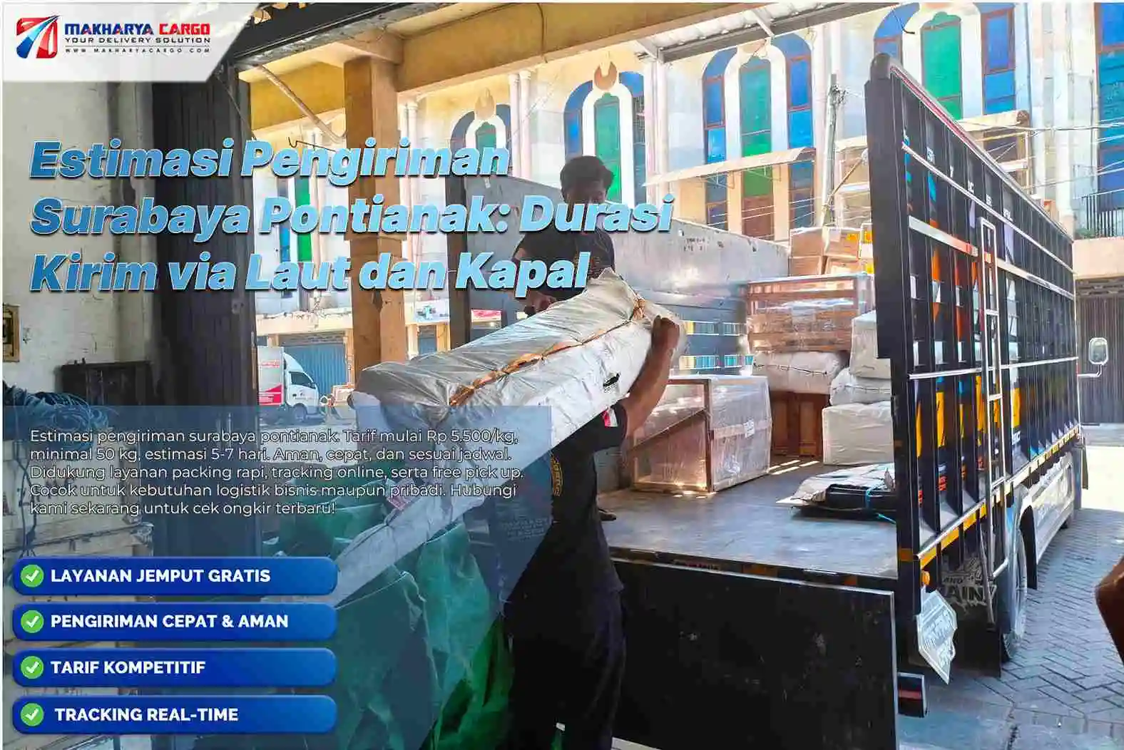 Estimasi Pengiriman Surabaya Pontianak: Durasi Kirim via Laut dan Kapal 6 estimasi pengiriman surabaya pontianak