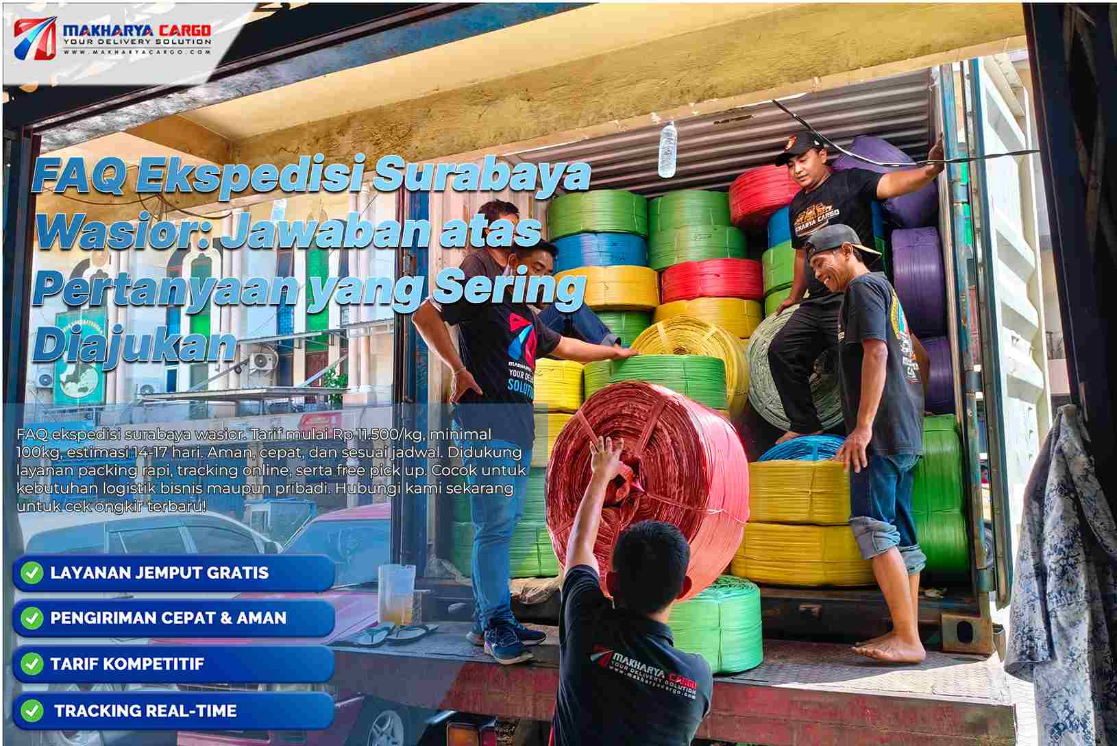 FAQ Ekspedisi Surabaya Wasior: Jawaban atas Pertanyaan yang Sering Diajukan 5 faq ekspedisi surabaya wasior