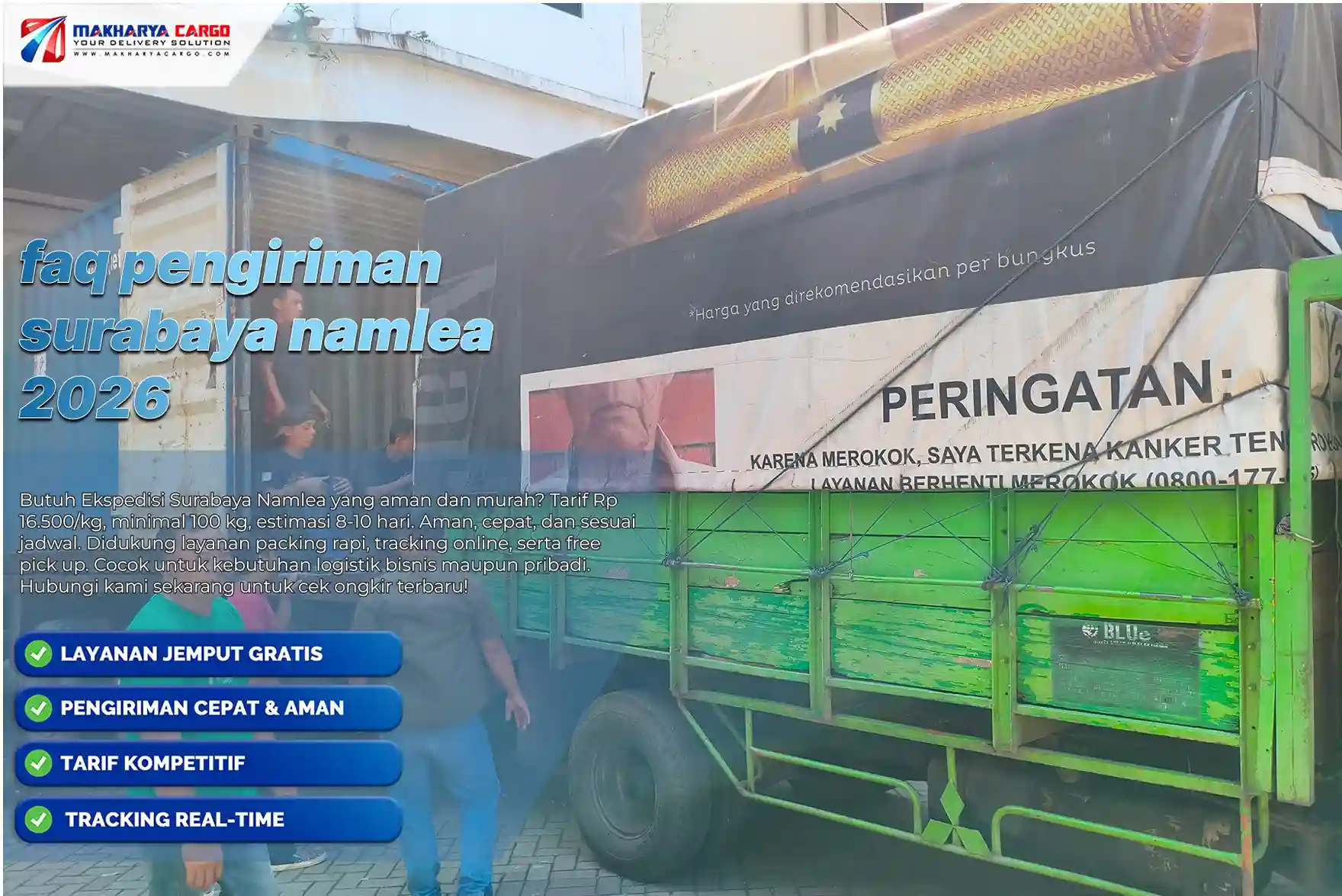 FAQ Pengiriman Surabaya Namlea: Pertanyaan yang Sering Ditanyakan Sebelum Kirim Barang 6 FAQ pengiriman Surabaya Namlea sebelum mengirim barang menggunakan cargo