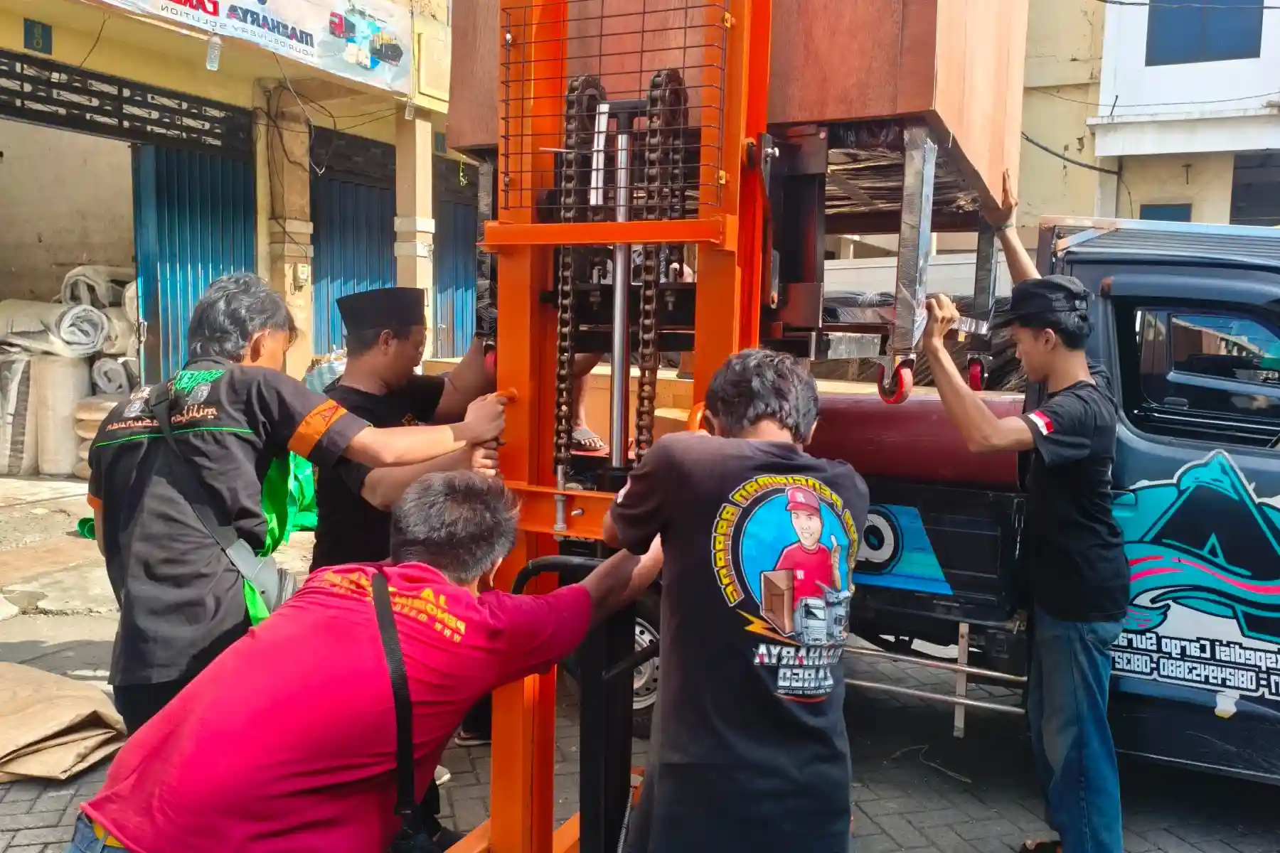 Berapa lama pengiriman ke Tapin melalui ekspedisi antarpulau