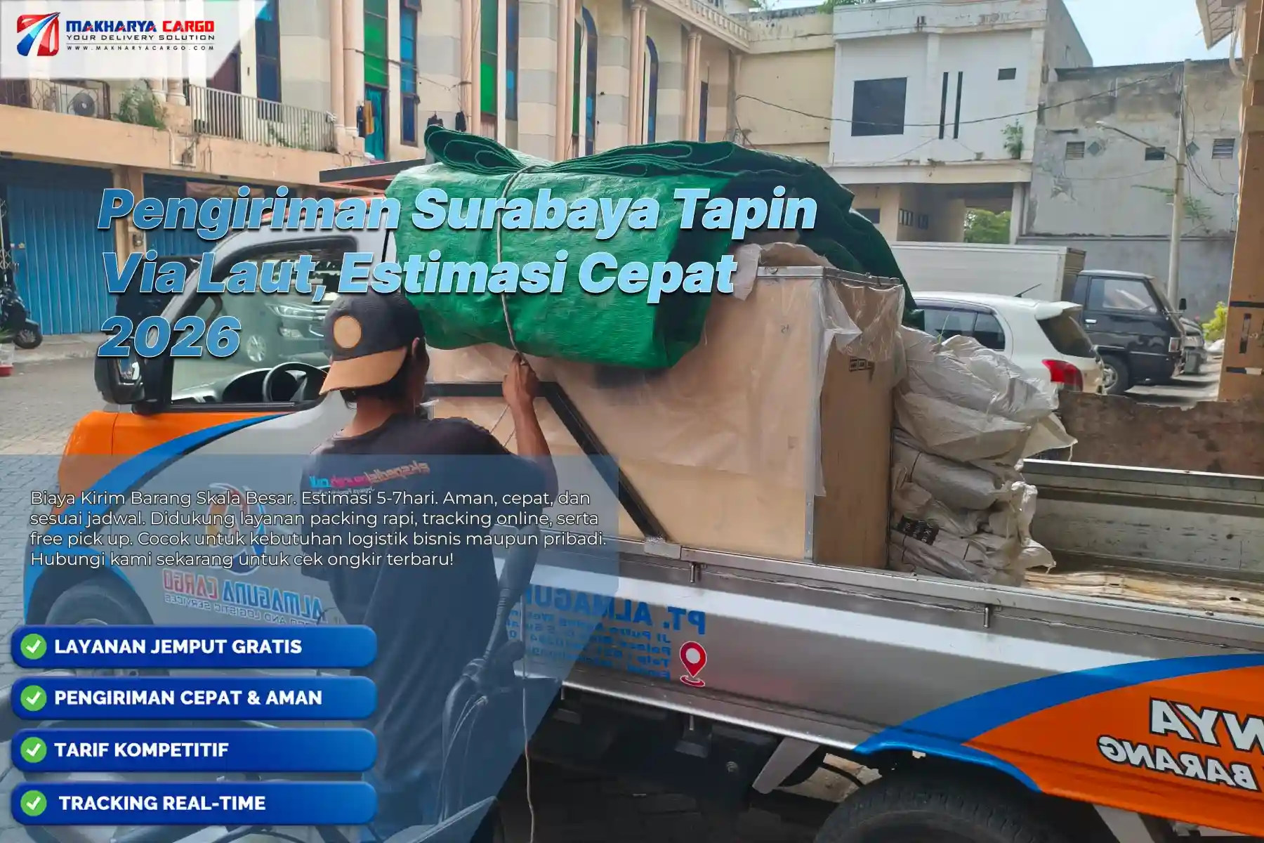 Pengiriman Surabaya Tapin Via Laut, Estimasi Cepat 2026 6 Pengiriman Surabaya Tapin via laut untuk barang antarpulau