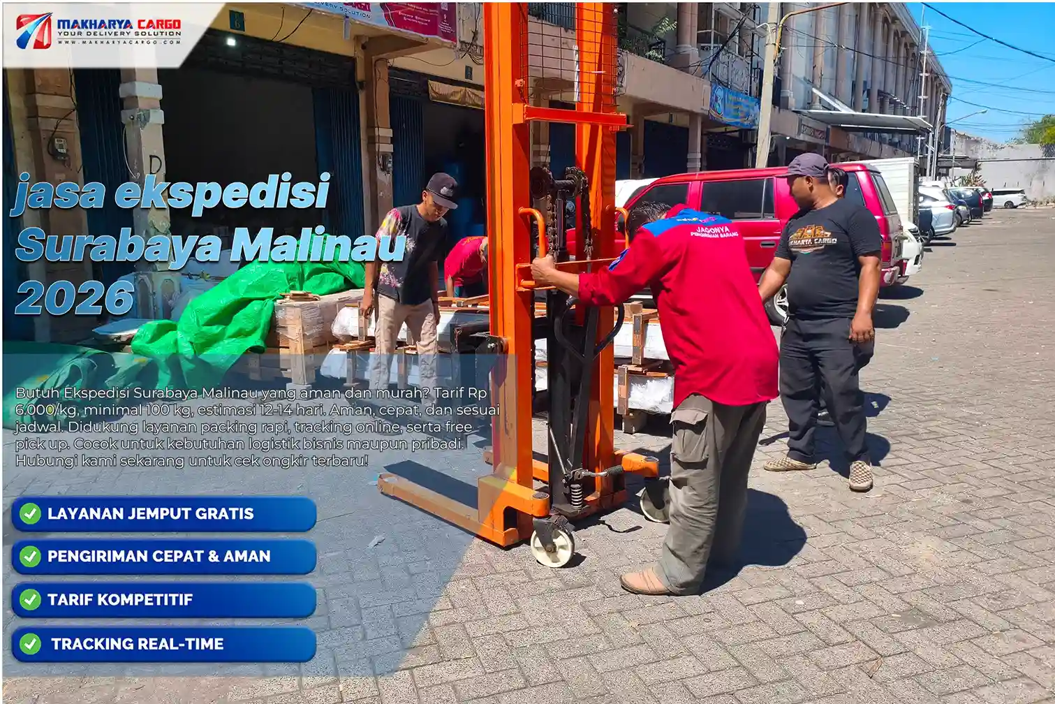 Jasa ekspedisi Surabaya Malinau yang aman dan terpercaya untuk pengiriman barang antarpulau.