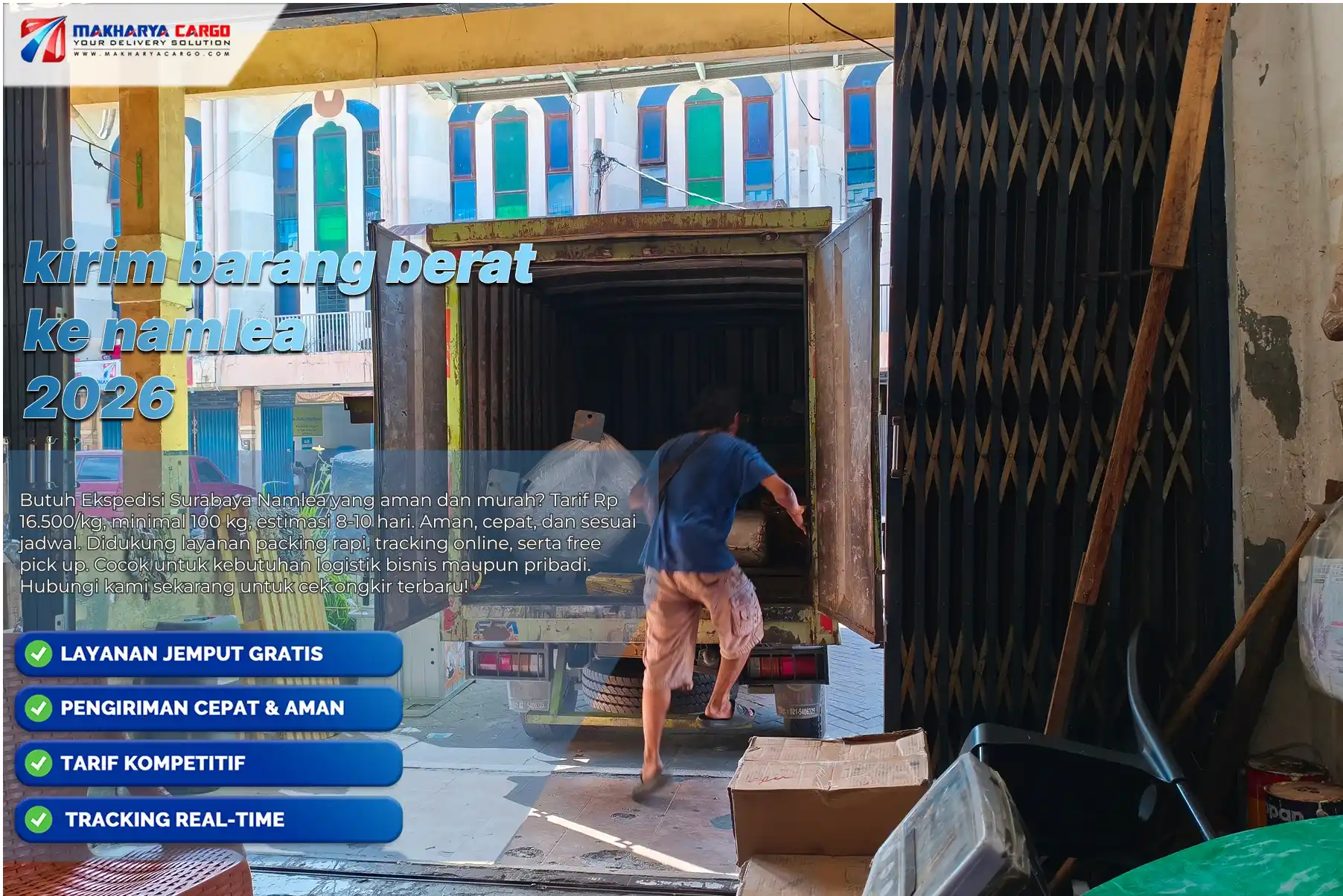 Kapan Perlu Menggunakan Cargo untuk Kirim Barang Berat ke Namlea? 6 Proses kirim barang berat ke Namlea menggunakan cargo untuk kebutuhan pengiriman muatan berat