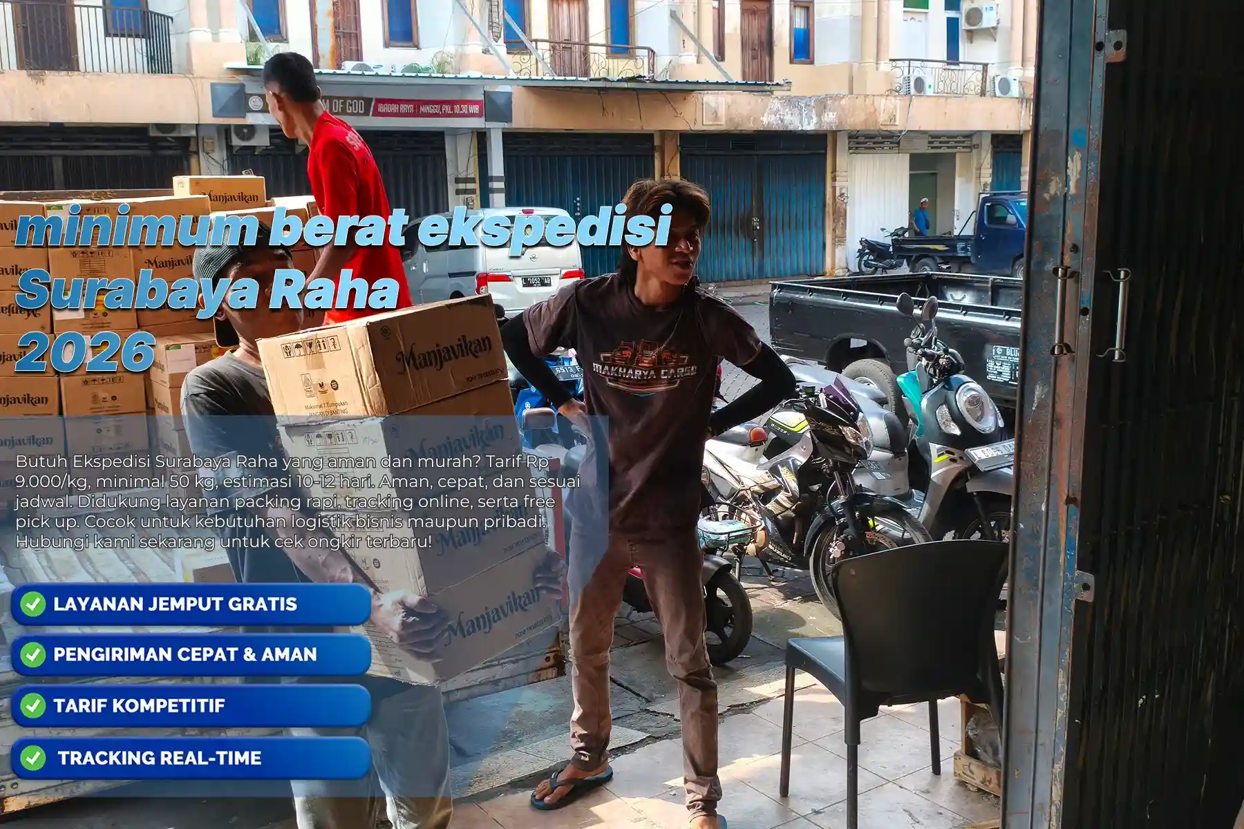 Minimum Berat Ekspedisi Surabaya Raha dan Cara Menghitung Charge Cargo 6 Minimum berat ekspedisi Surabaya Raha untuk menghitung charge cargo sebelum pengiriman barang