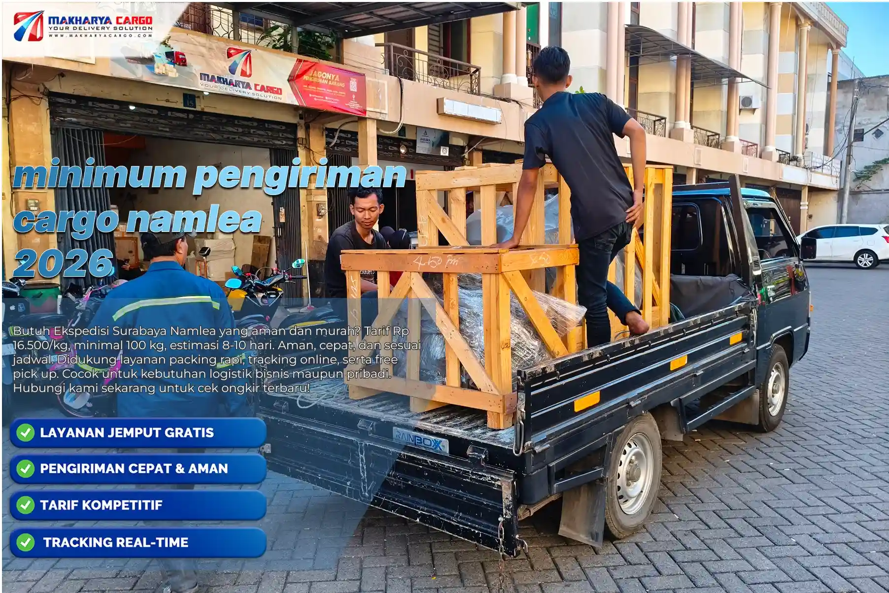 Berapa Minimum Pengiriman Cargo ke Namlea? Ini Ketentuan Beratnya 6 Informasi minimum pengiriman cargo Namlea berdasarkan ketentuan berat dan minimum layanan cargo