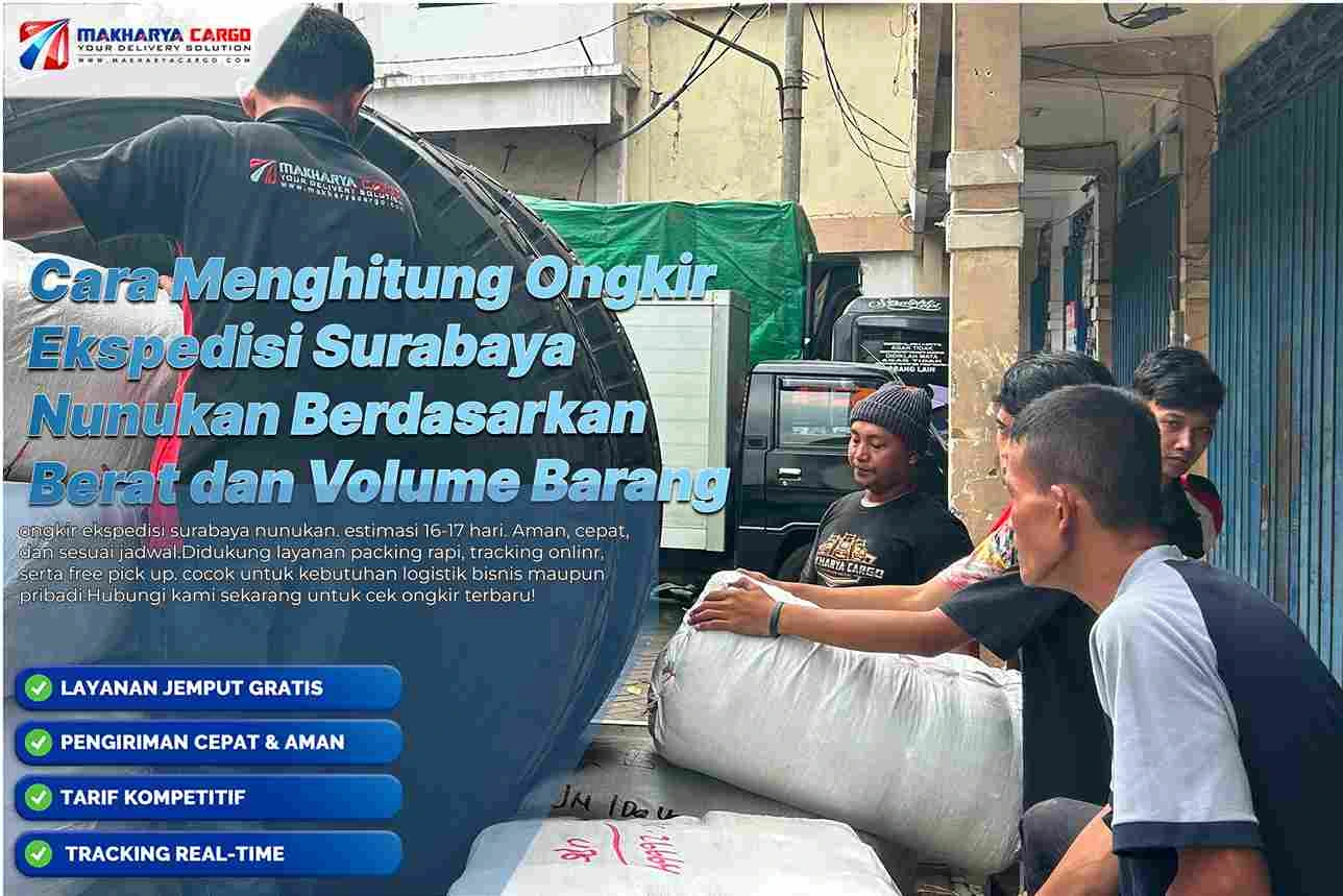 ongkir ekspedisi surabaya nunukan