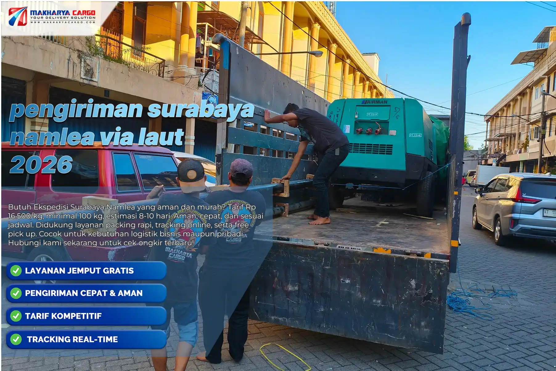 Bagaimana Proses Pengiriman Surabaya Namlea Via Laut dengan Kapal Cargo? 6 Proses pengiriman Surabaya Namlea via laut menggunakan kapal cargo untuk distribusi barang antarpulau