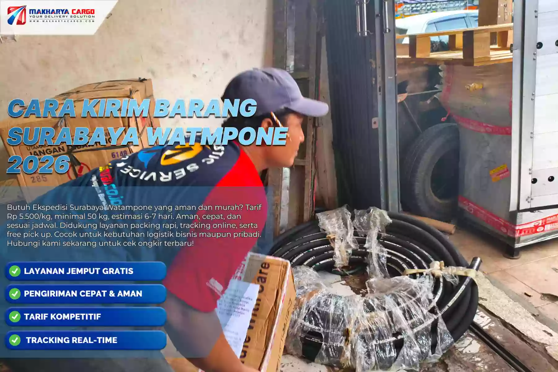 Cara Kirim Barang Surabaya Watampone