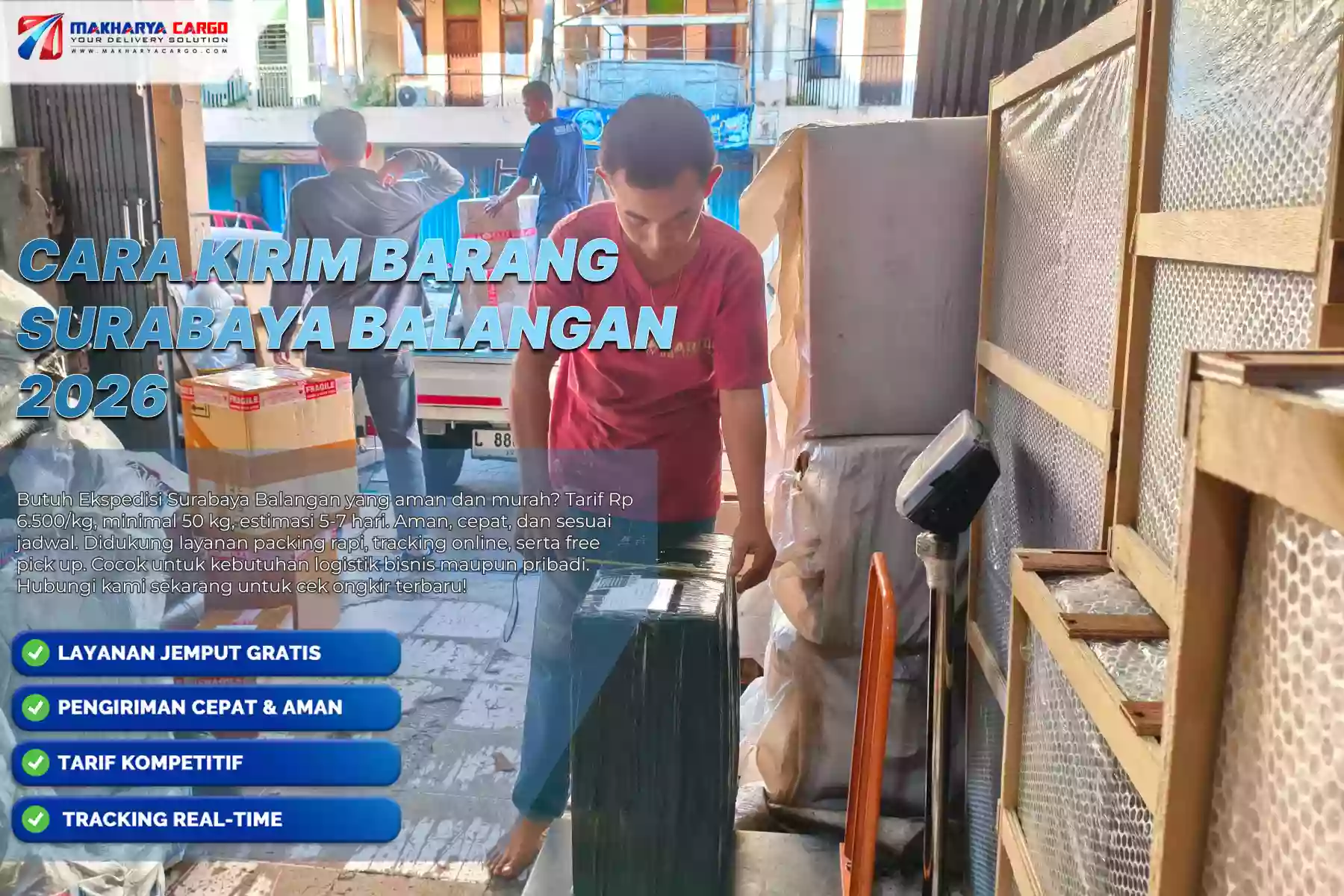 Cara Kirim Barang Surabaya Balangan
