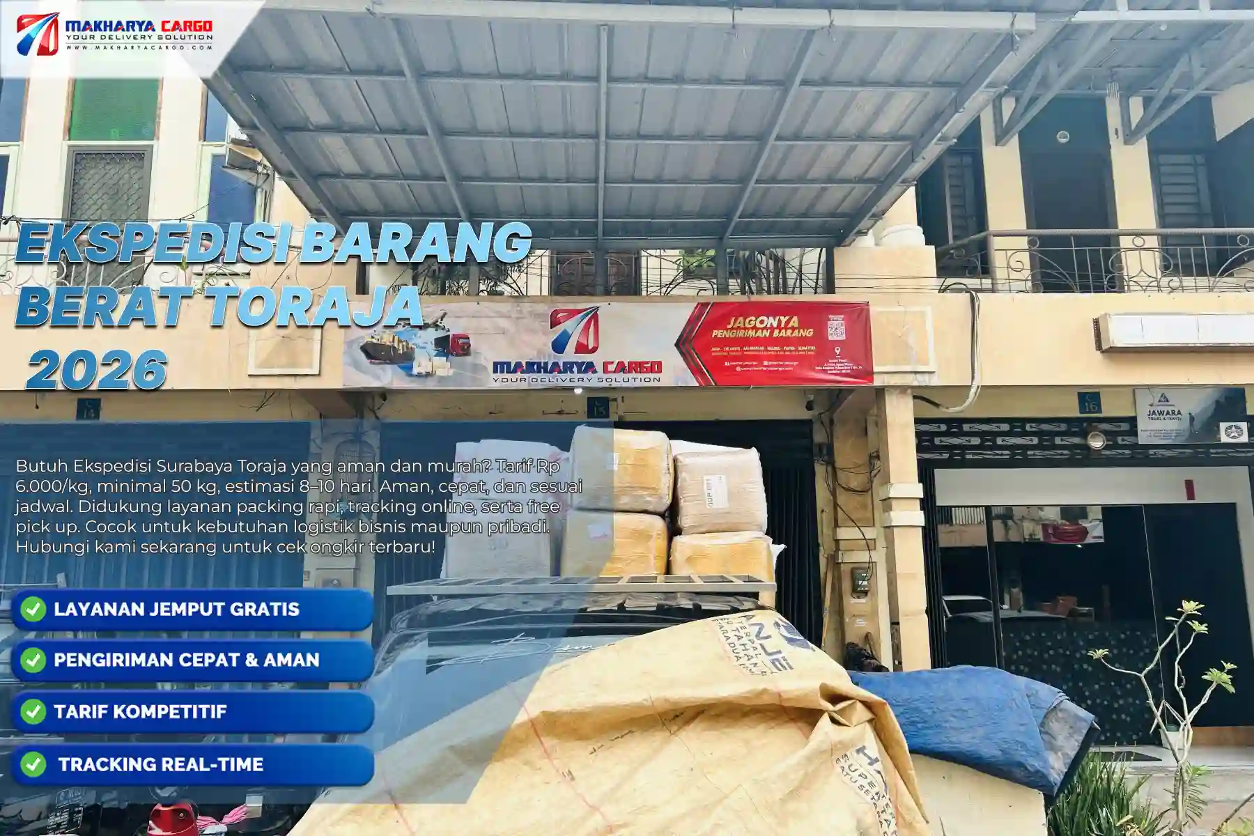 Ekspedisi Barang Berat Surabaya Toraja