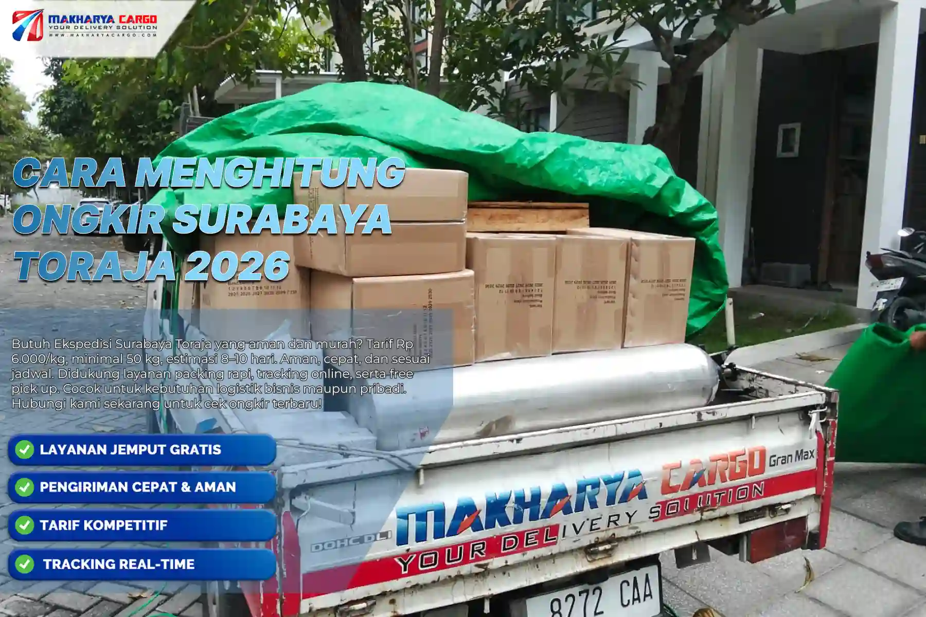 Cara Menghitung Ongkir Surabaya Toraja