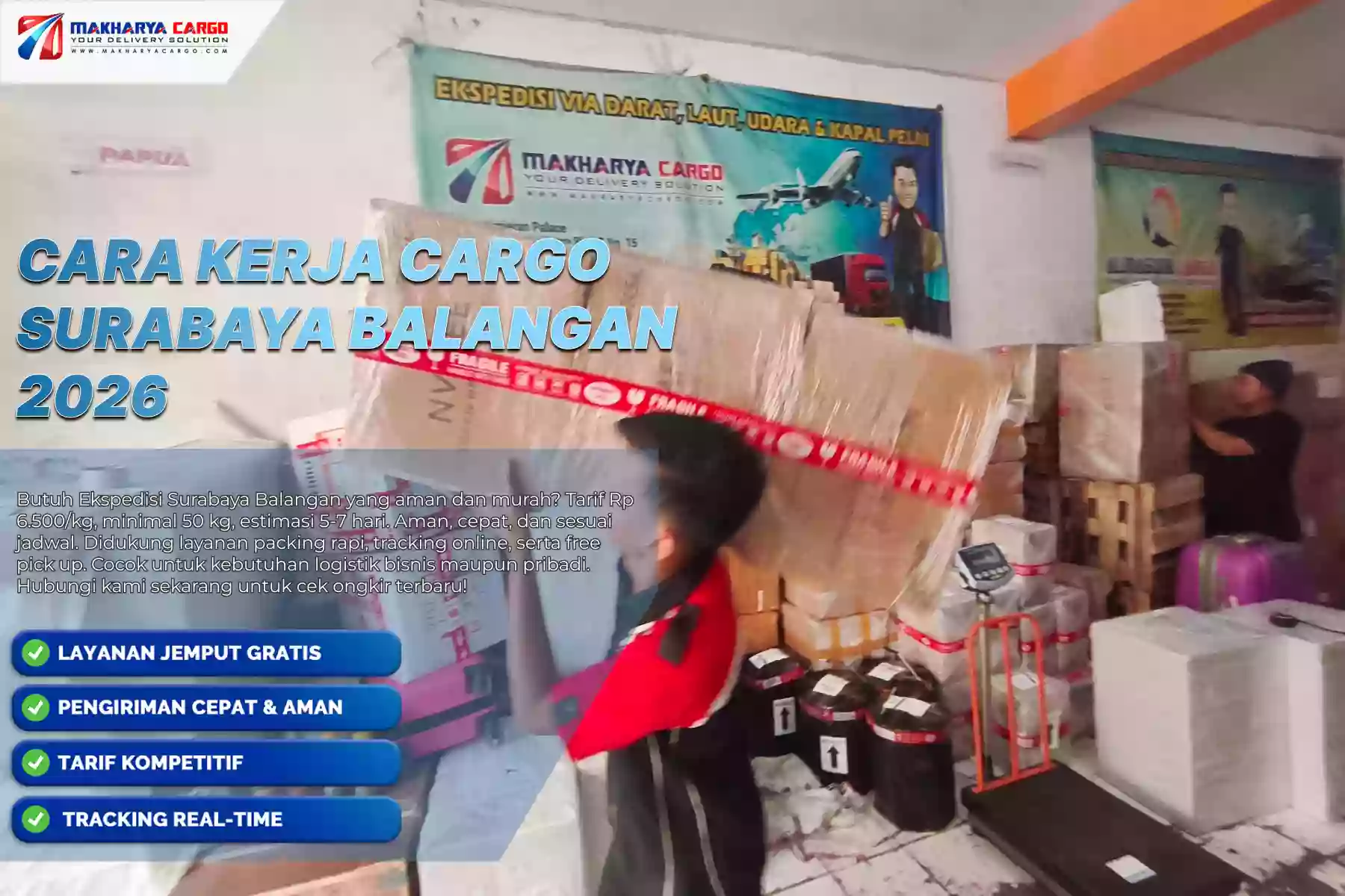 Cara Kerja Cargo Surabaya Balangan