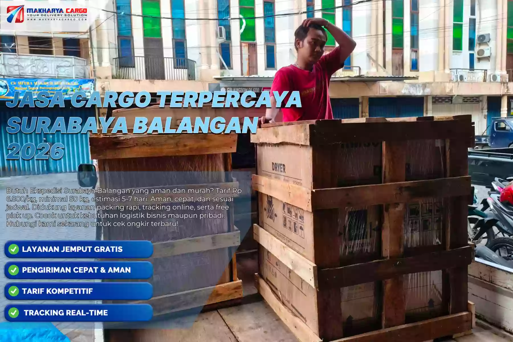 Jasa Cargo Surabaya Balangan