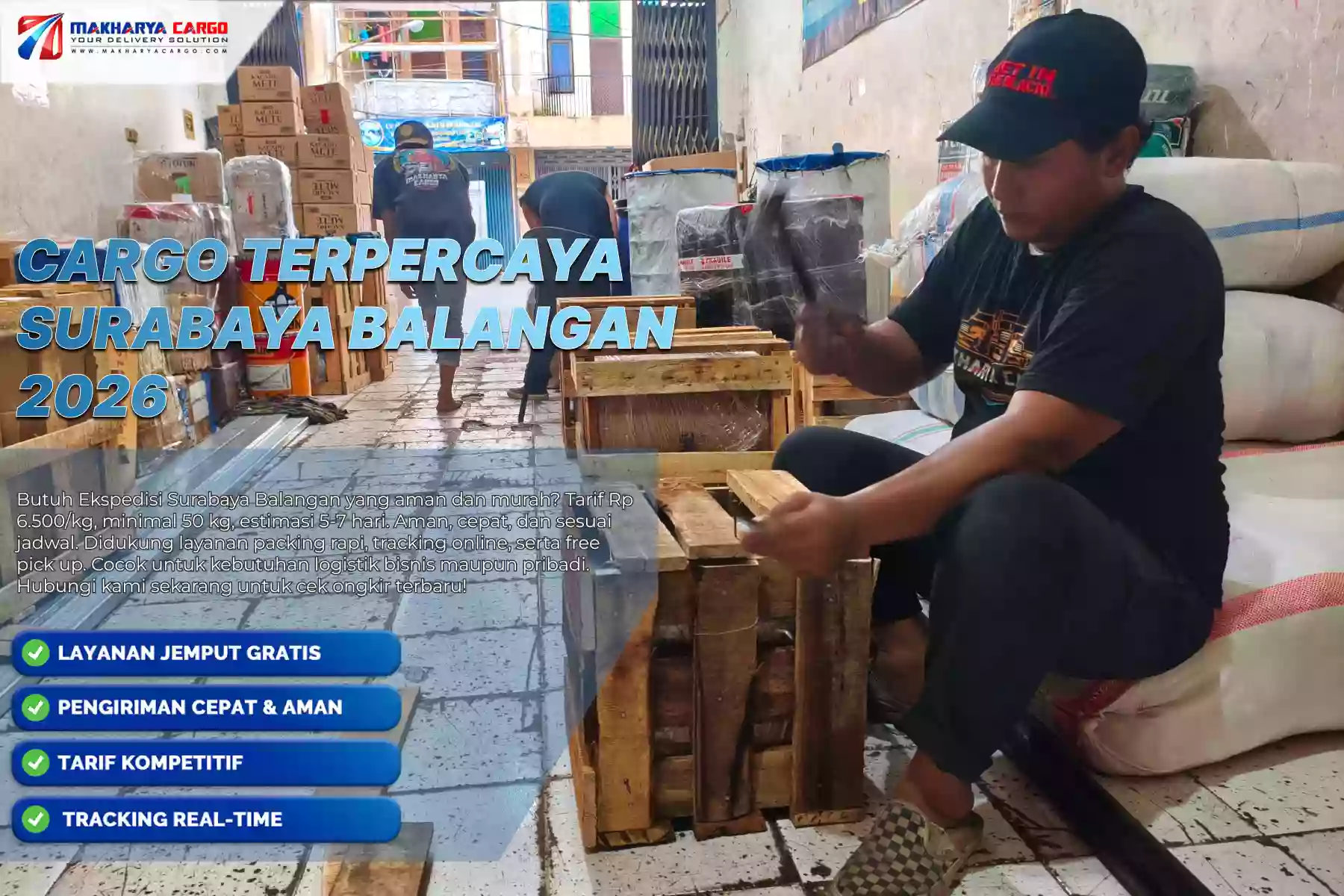 Cargo Terpercaya Surabaya Balangan untuk Pengiriman Lebih Aman - Tarif Mulai Rp6.500/Kg 5 Cargo Terpercaya Surabaya Balangan