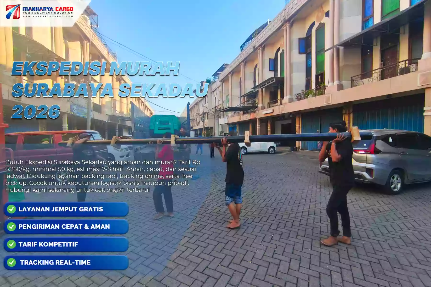 Ekspedisi Murah Surabaya Sekadau