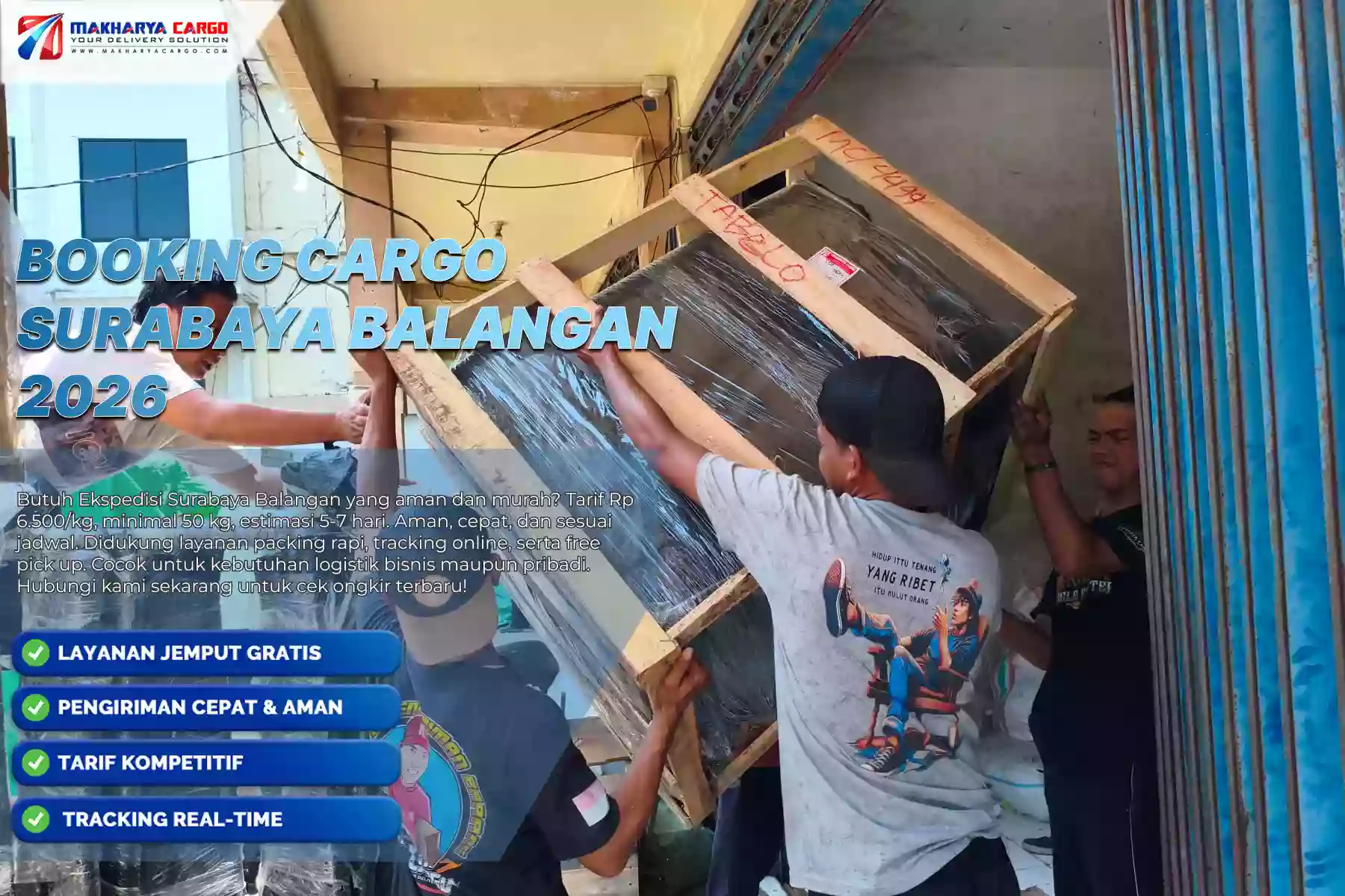 Booking Cargo Surabaya Balangan