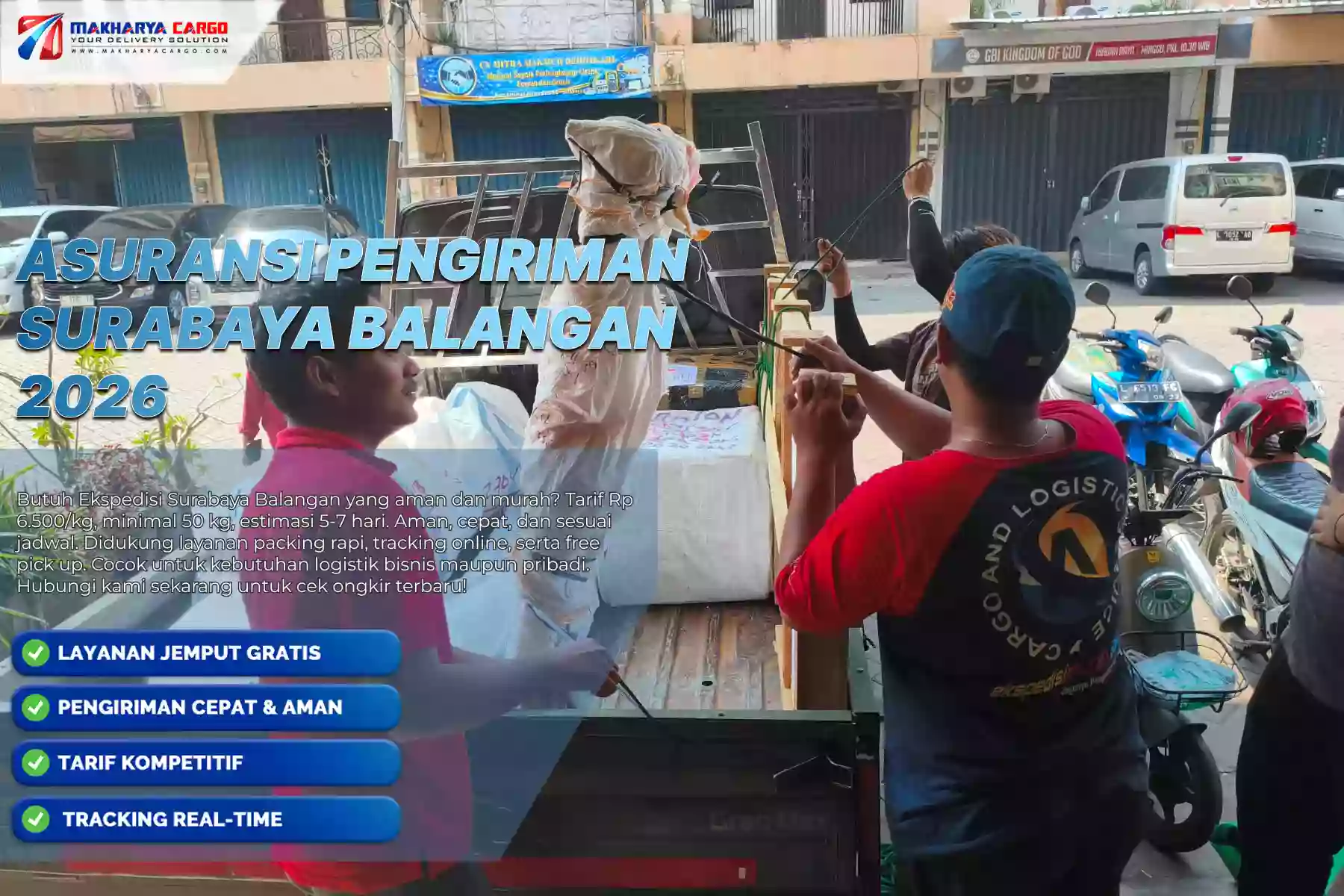 Asuransi Pengiriman Surabaya Balangan Terbaru Mulai Rp6.500/Kg, Min 50Kg 5 Asuransi Pengiriman Surabaya Balangan
