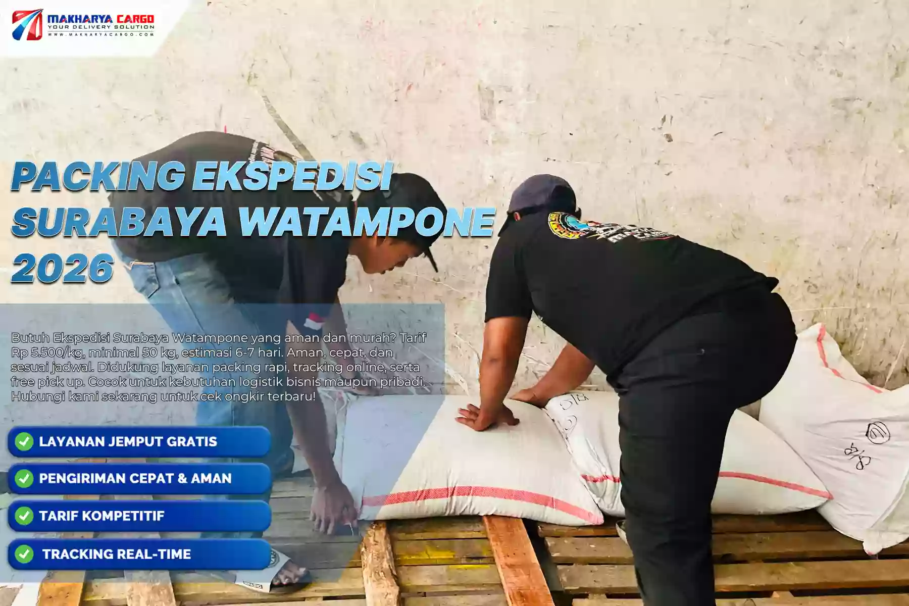 Packing Ekspedisi Surabaya Watampone