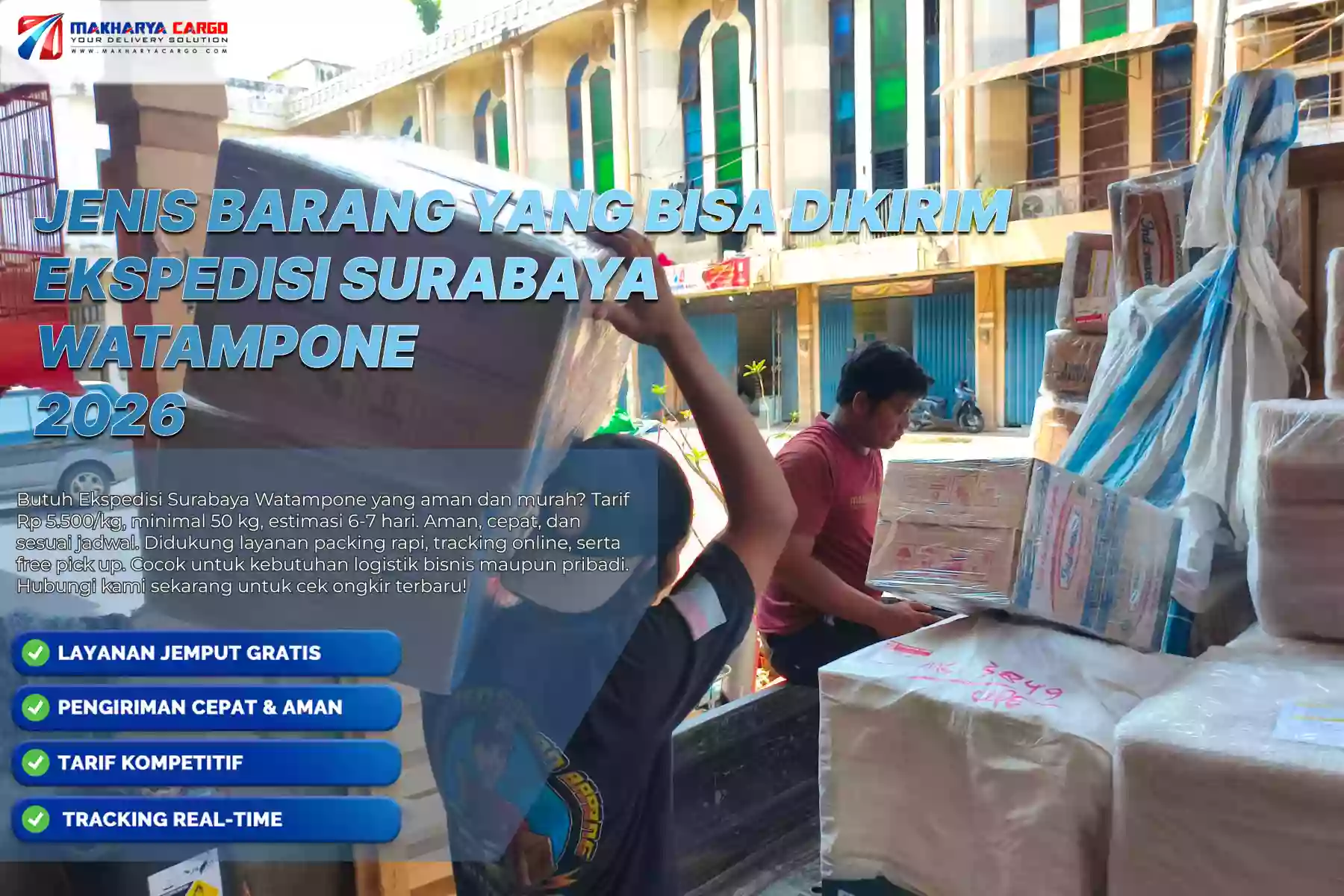 Jenis Barang yang Bisa Dikirim Ekspedisi Surabaya Watampone