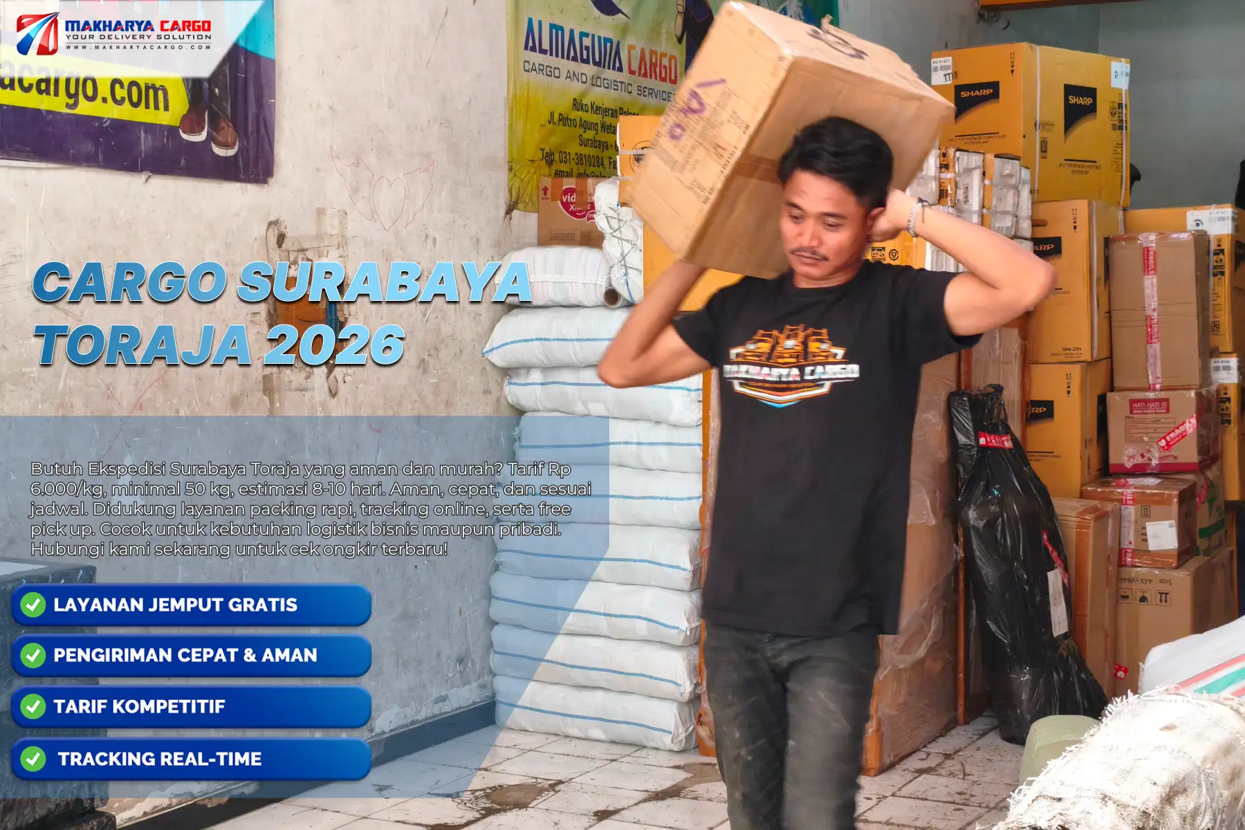 Cargo Surabaya Toraja