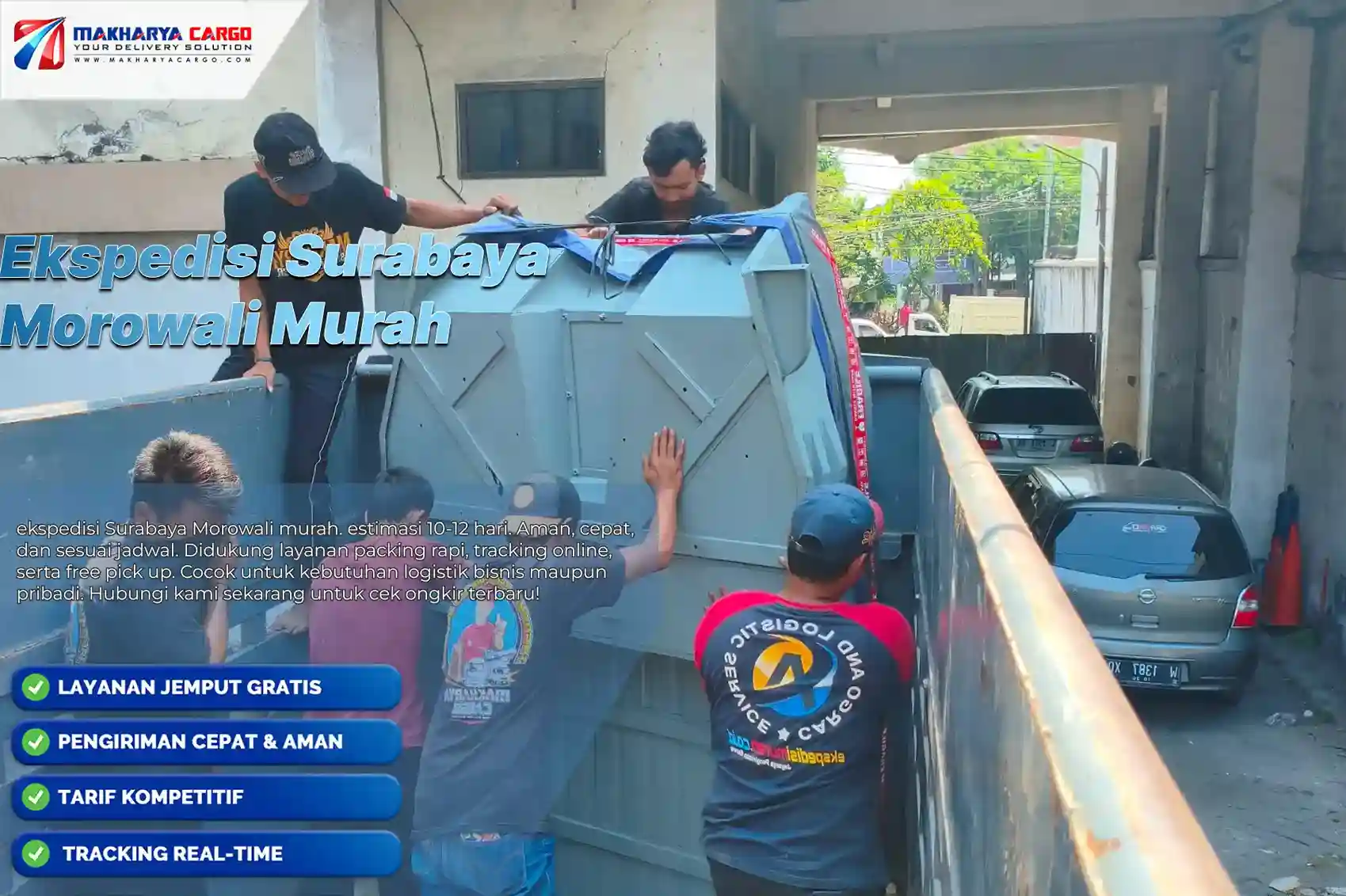 ekspedisi Surabaya Morowali murah