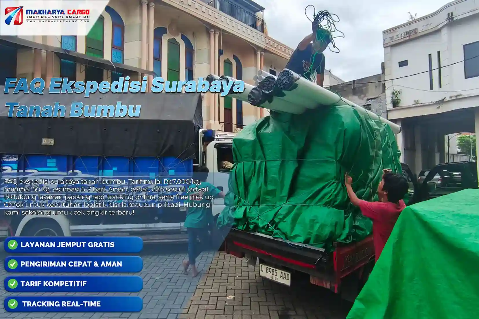 FAQ ekspedisi surabaya tanah bumbu