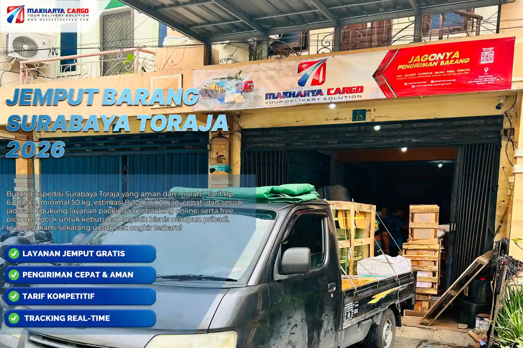Jemput Barang Surabaya Toraja