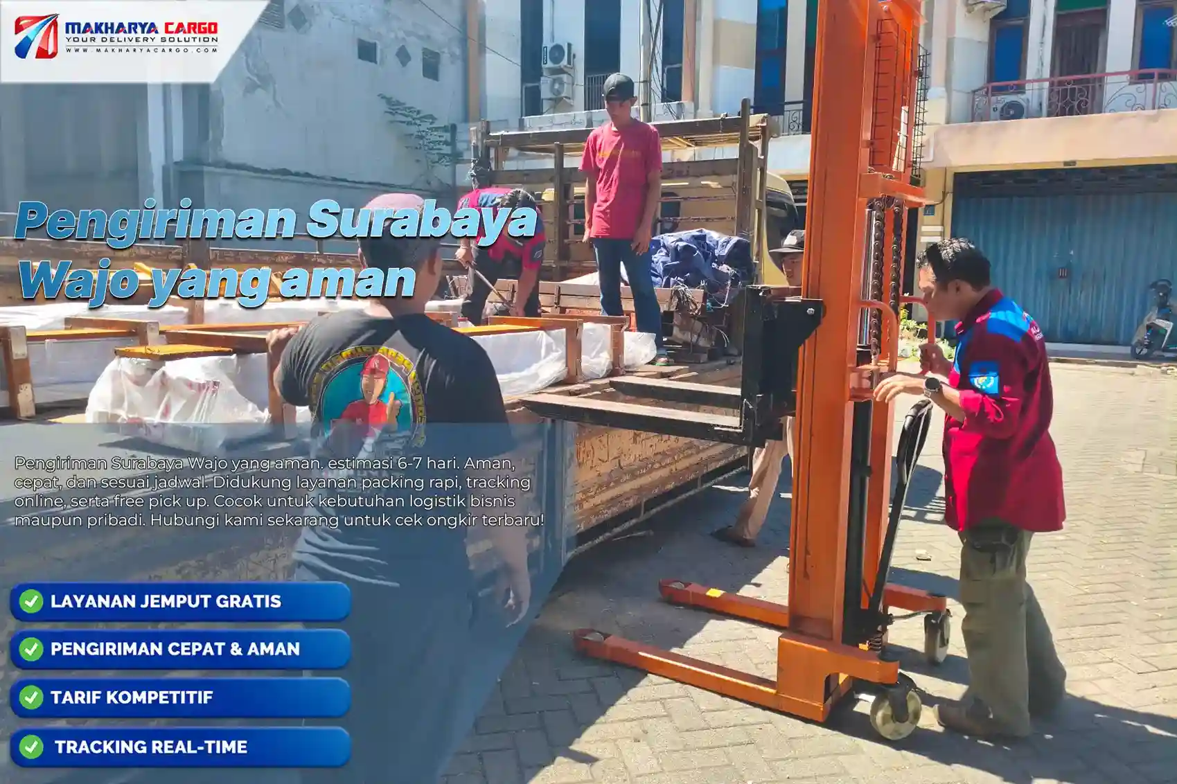 Pengiriman Surabaya Wajo yang aman