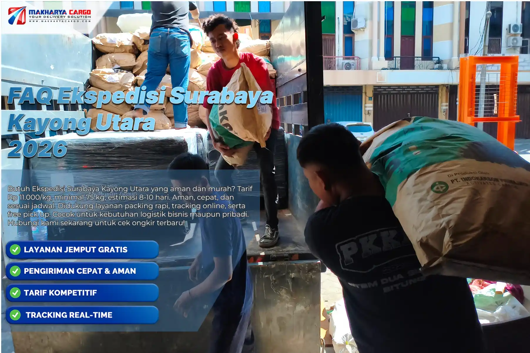 FAQ Ekspedisi Surabaya Kayong Utara: Tarif, Minimal Berat, Estimasi, Pickup, dan Pengiriman 5 FAQ ekspedisi Surabaya Kayong Utara