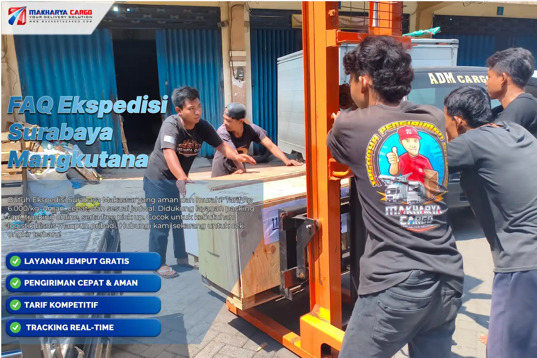 FAQ Ekspedisi Surabaya Mangkutana: Ongkir, Estimasi, Pickup, dan Pengiriman 5 FAQ ekspedisi Surabaya Mangkutana tentang ongkir dan pengiriman
