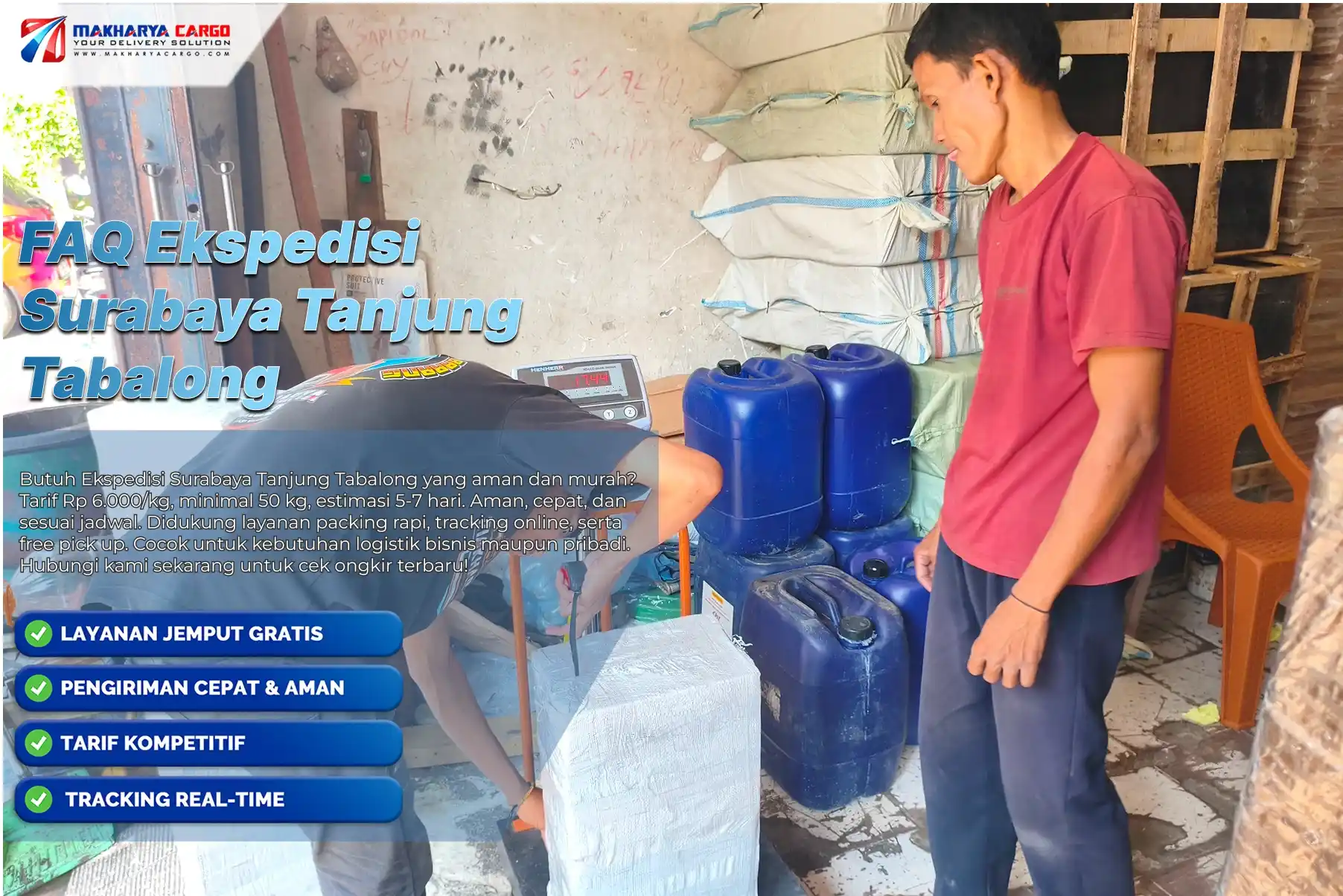 FAQ ekspedisi Surabaya Tanjung Tabalong