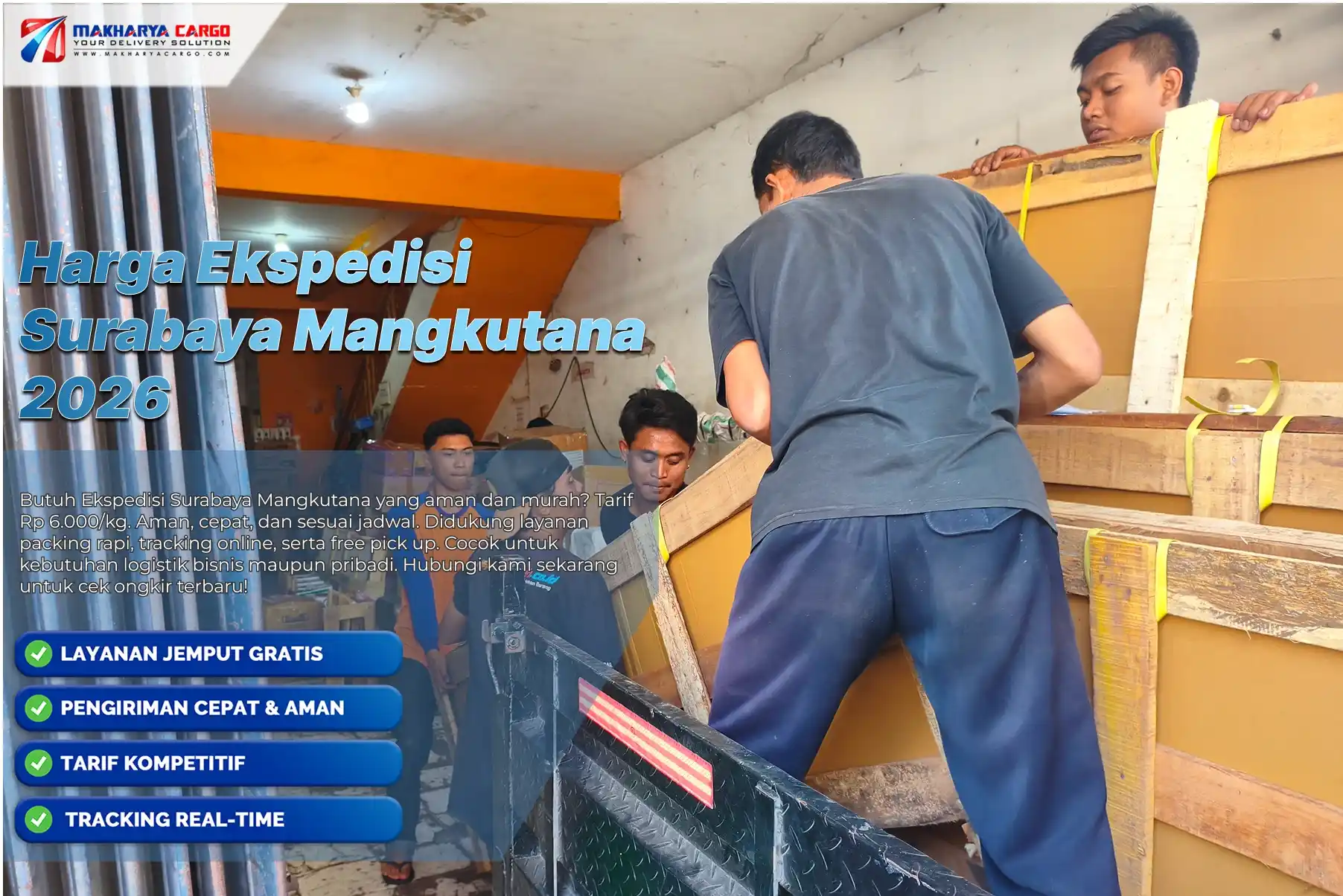 Harga ekspedisi Surabaya Mangkutana untuk pengiriman barang