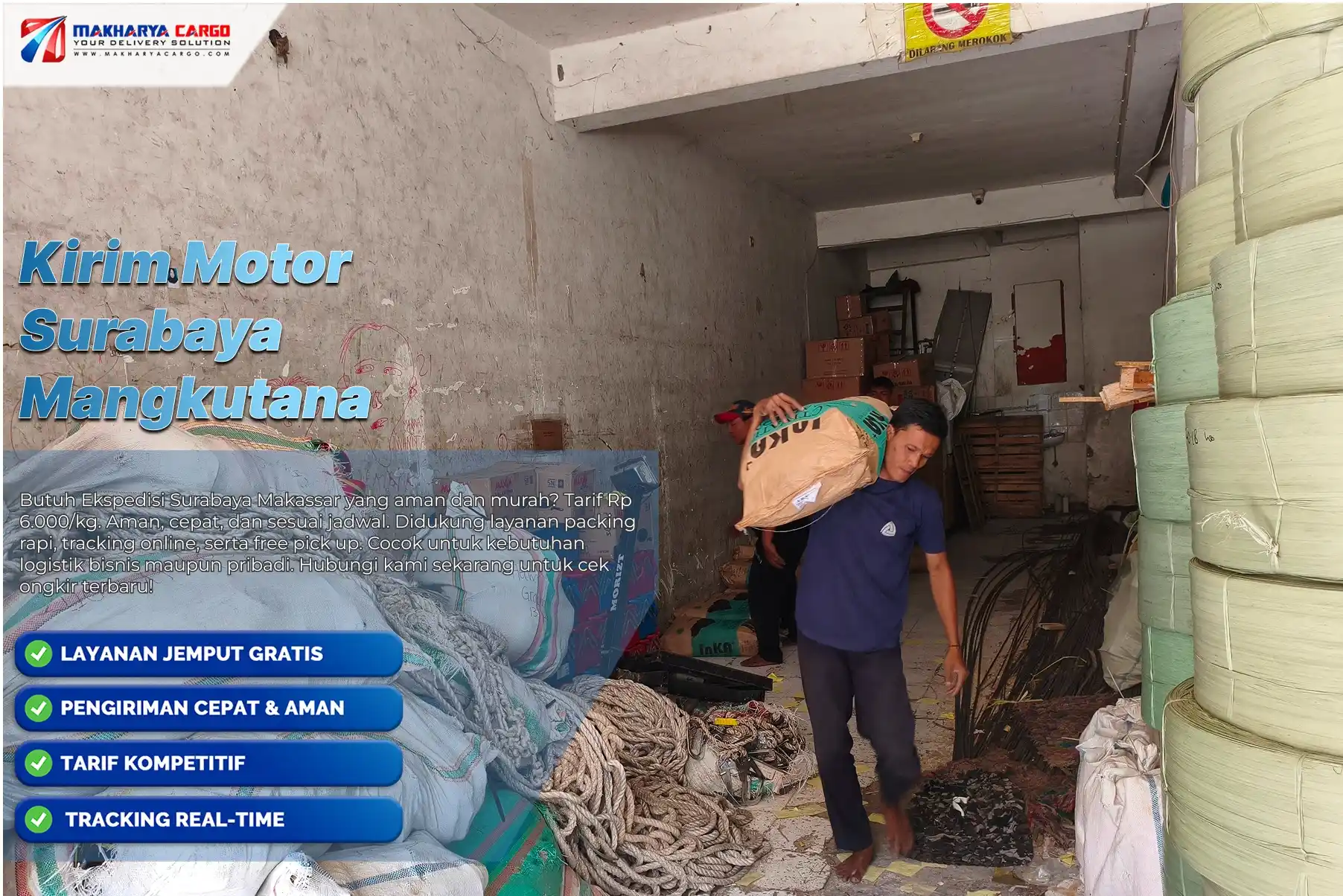 Kirim Motor Surabaya Mangkutana: Biaya, Packing, dan Prosedur Pengiriman 5 Kirim motor Surabaya Mangkutana dengan packing dan pengiriman cargo