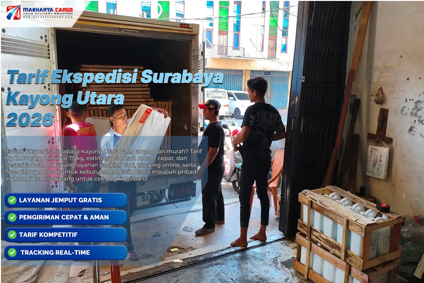 Tarif Ekspedisi Surabaya Kayong Utara: Cek Ongkir dan Cara Menghitung Biaya Kirim 5 Tarif ekspedisi Surabaya Kayong Utara terbaru 2026 makharya cargo
