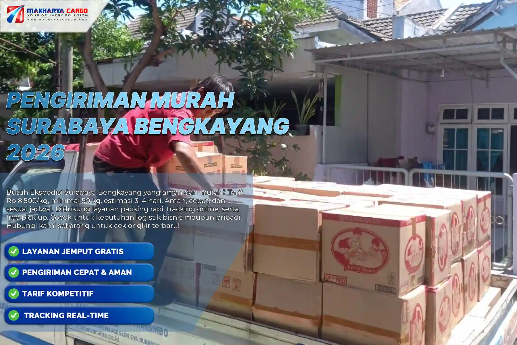 Pengiriman Murah Surabaya Bengkayang
