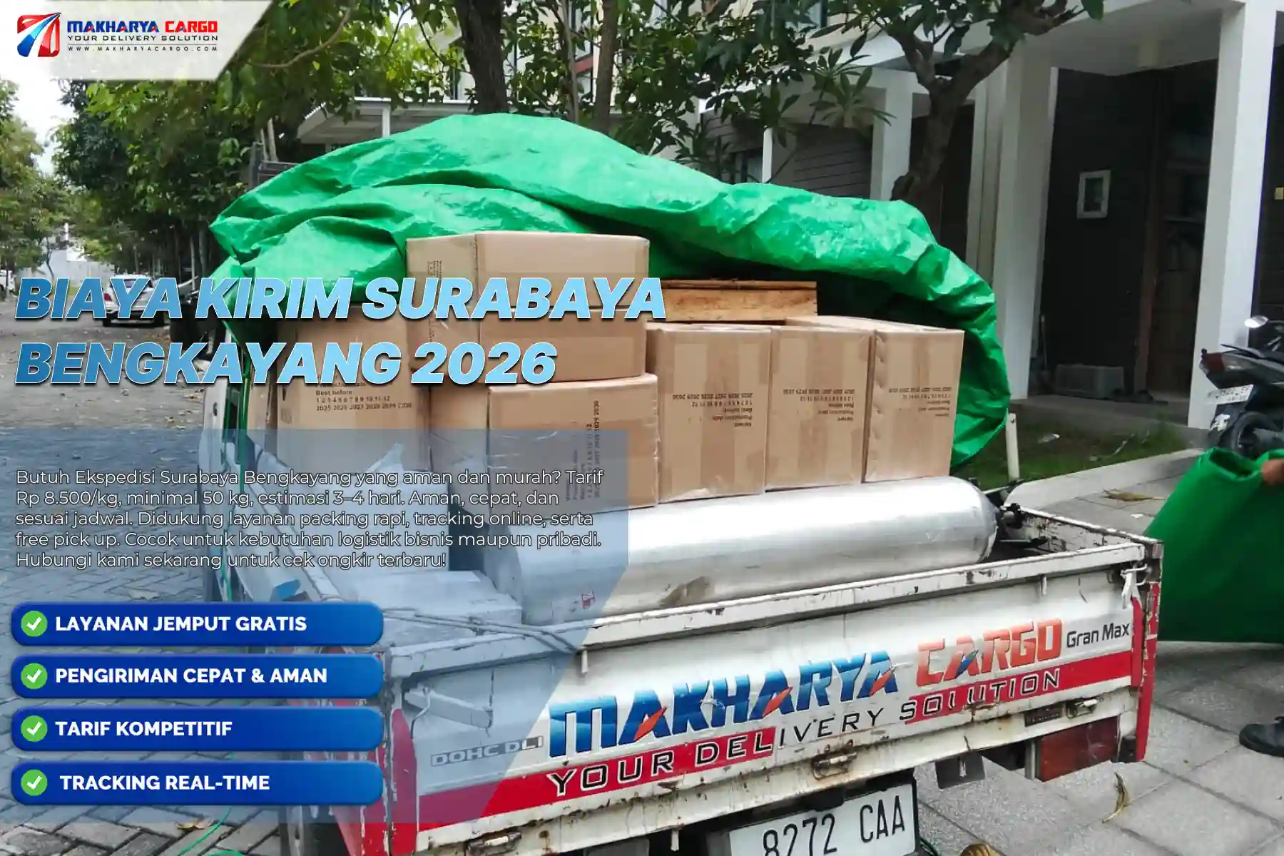 Biaya Kirim Surabaya Bengkayang