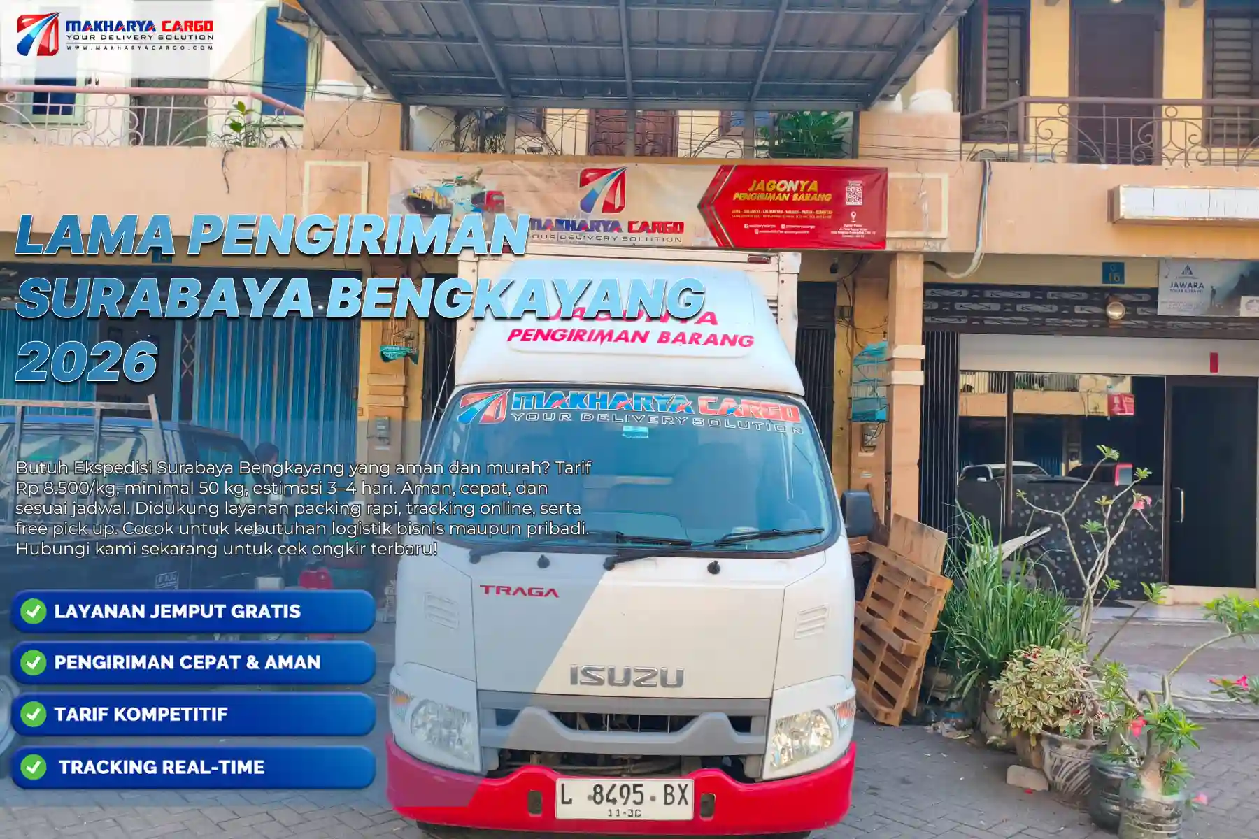 Lama Pengiriman Surabaya Bengkayang