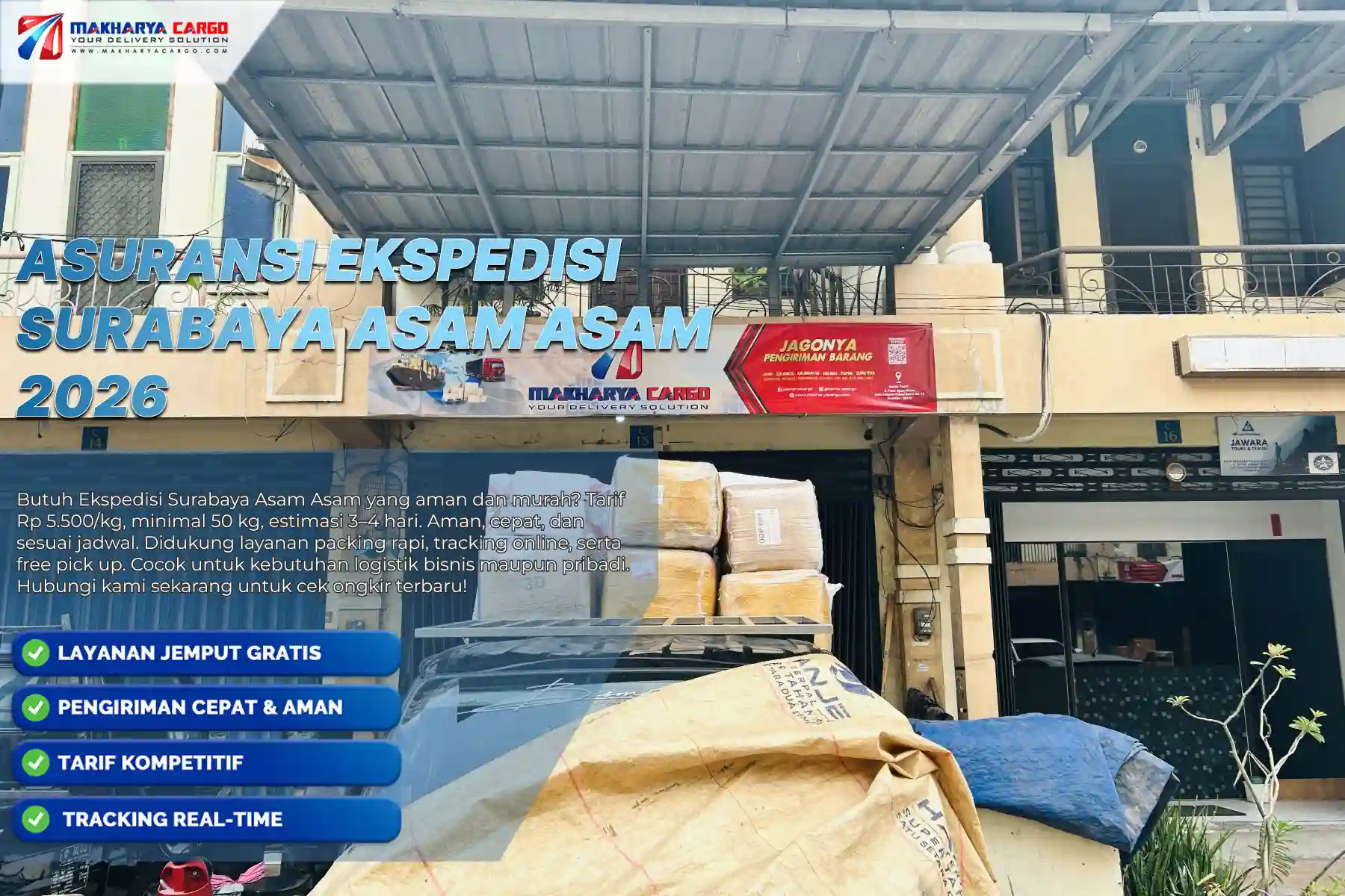Asuransi Ekspedisi Surabaya Asam Asam
