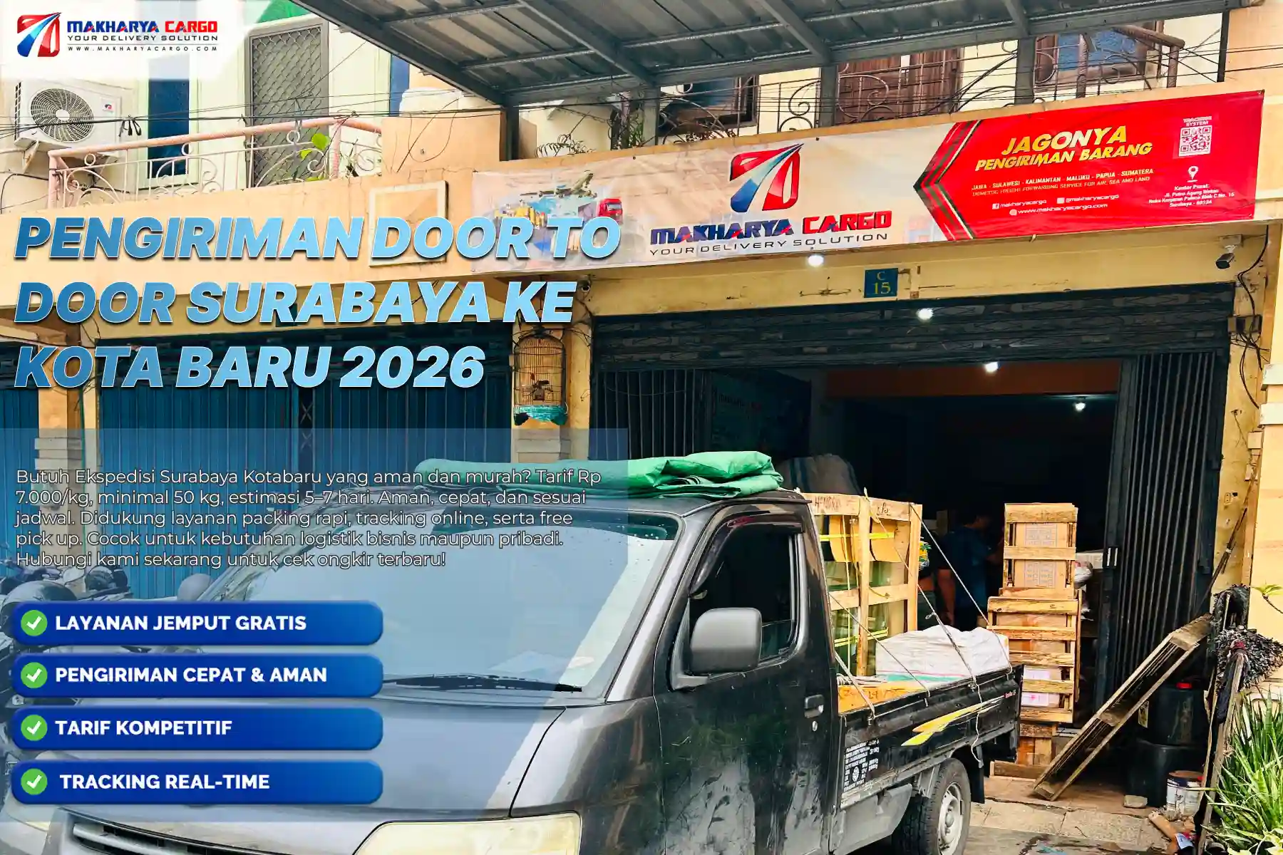 Pengiriman Door to Door Surabaya ke Kotabaru
